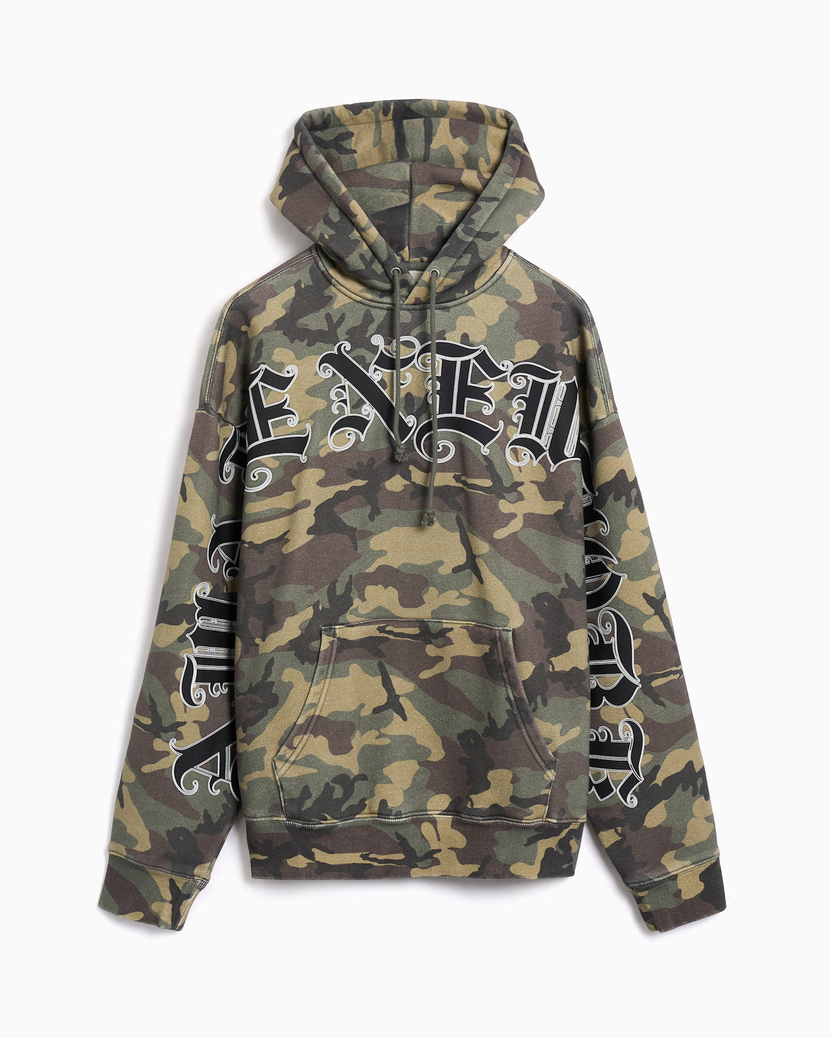 Sudadera con capucha Old English Camo para hombre