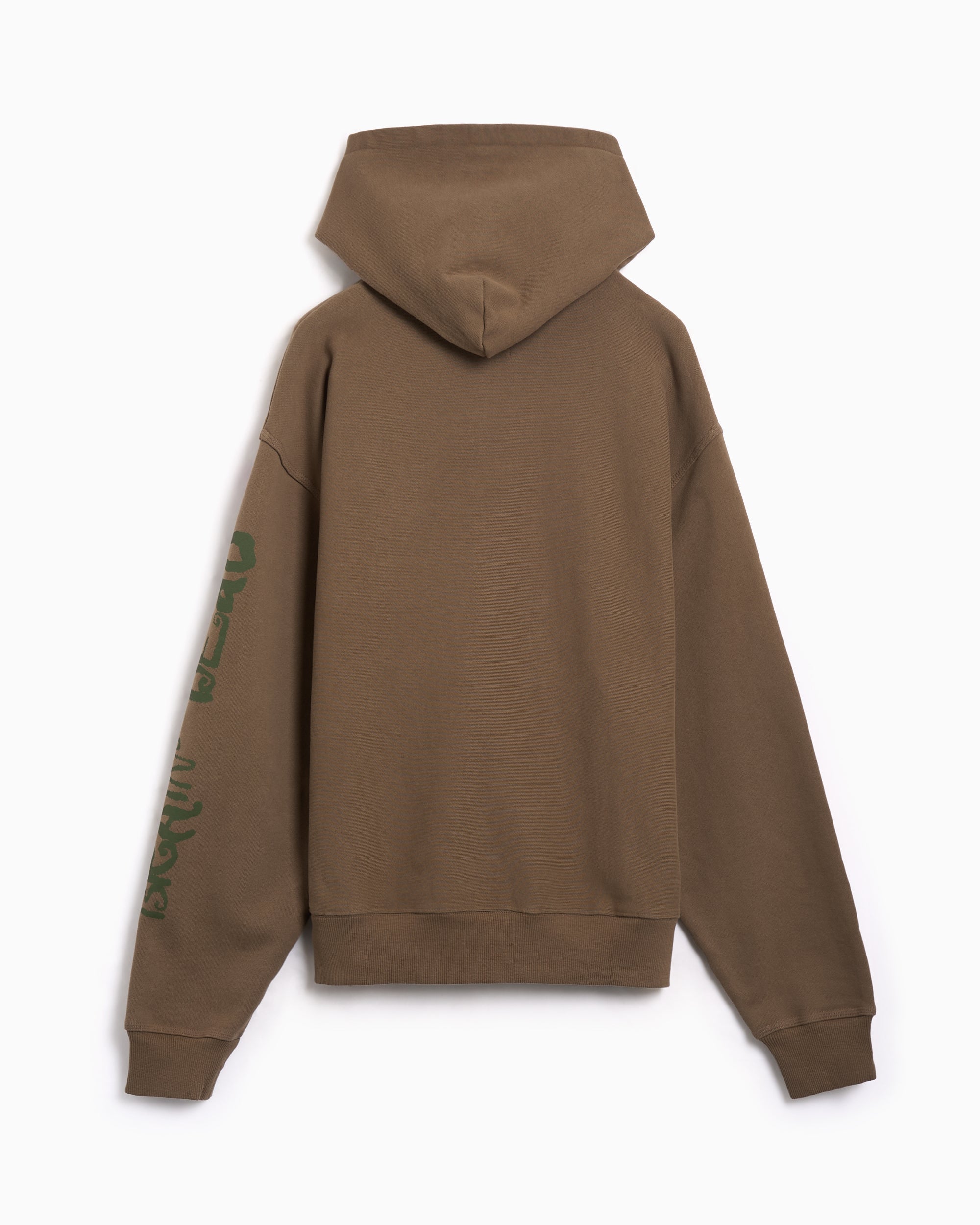 Sweatshirts Brain Dead Future Vision Graphic Men's Hoodie - BDF25T090046-COFFEE