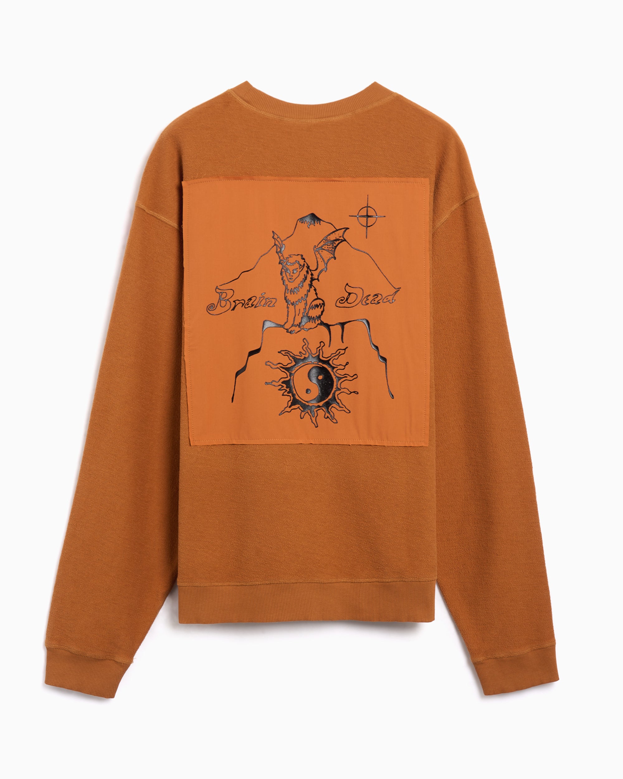 Brain Dead Gargoyle Graphic Men's Sweatshirt