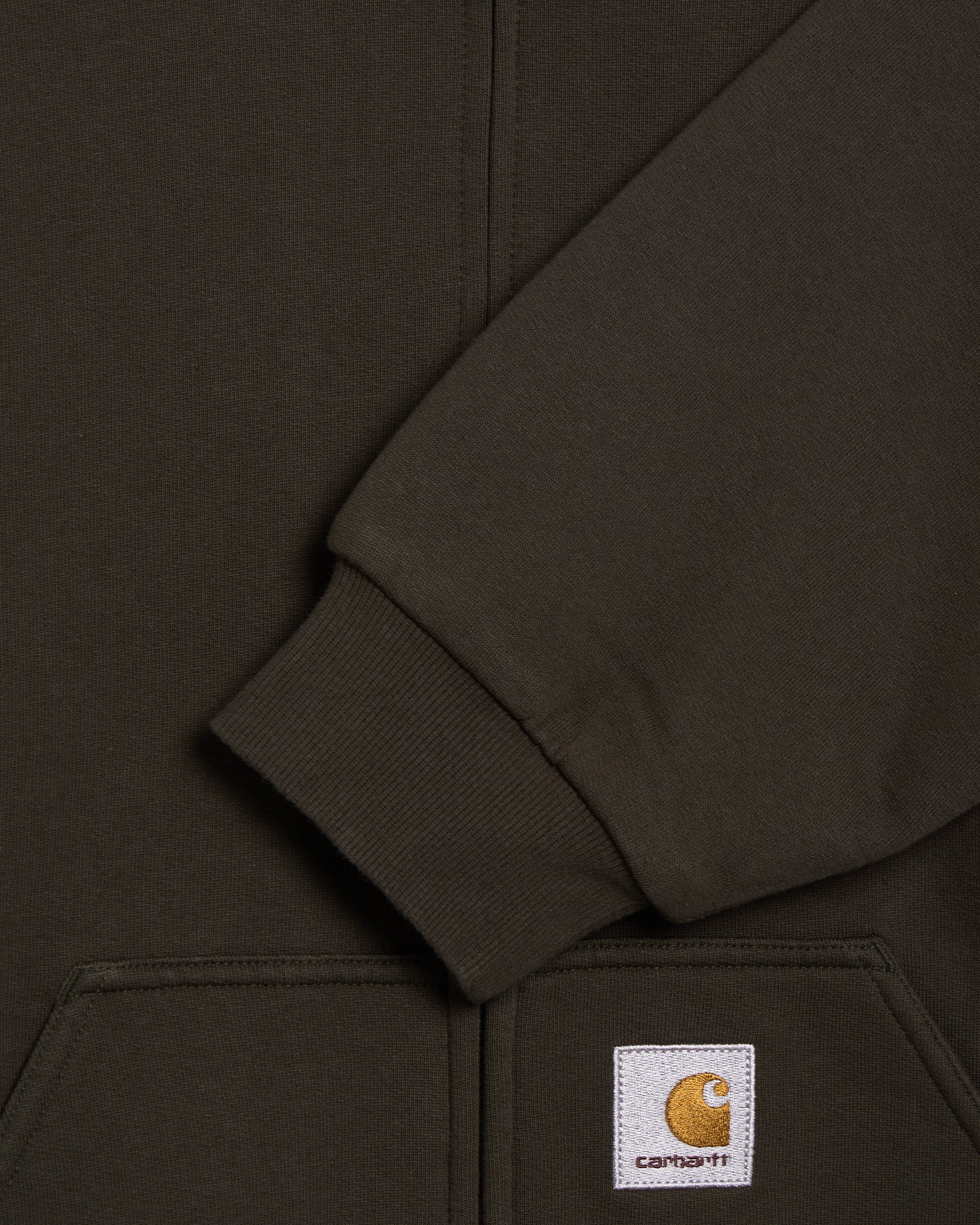 Sweatshirts Carhartt WIP Active Sweat Relaxed Unisex Zip-Up Sweatshirt - I035602-4906