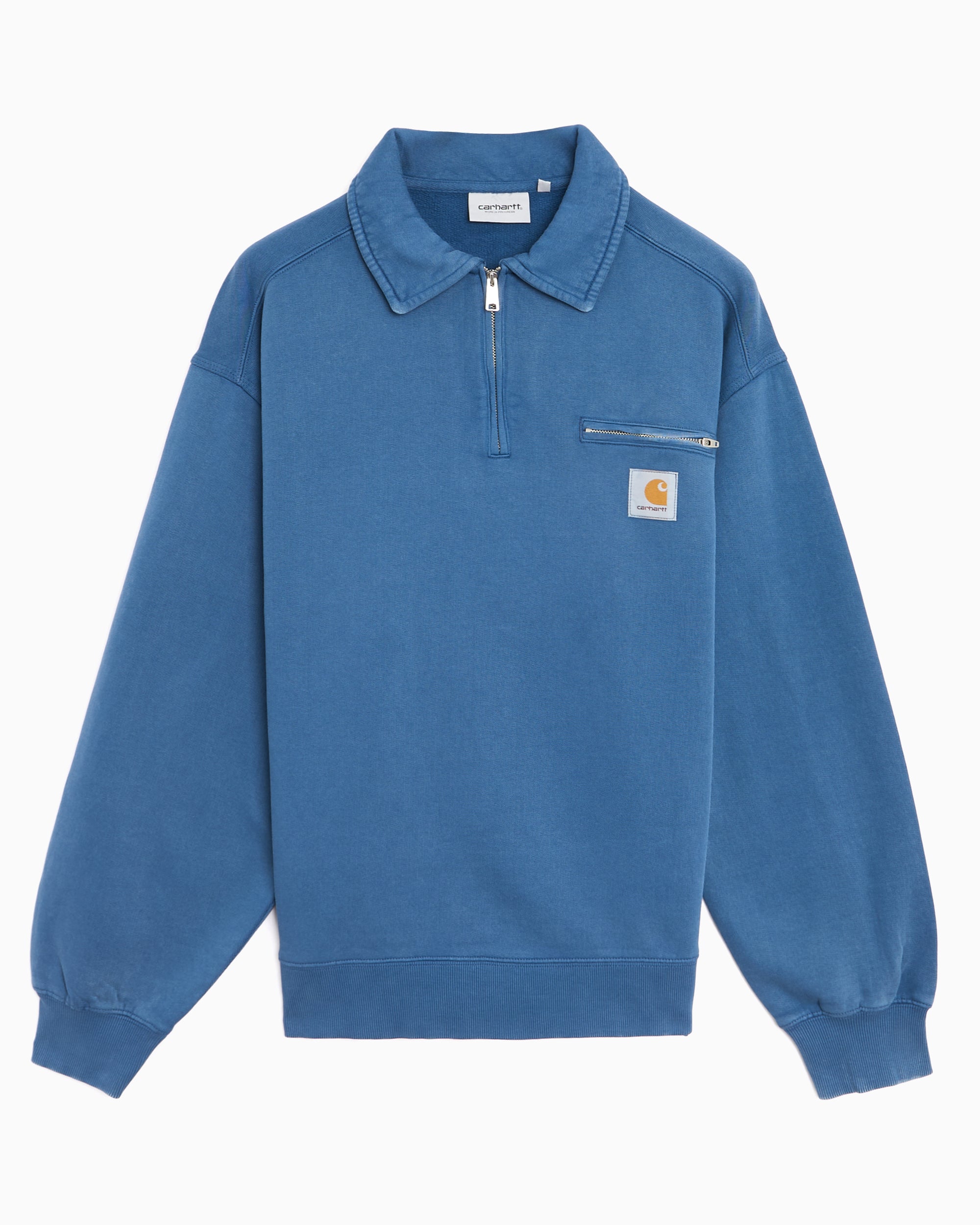 Sweatshirts Carhartt WIP Detroit Relaxed Unisex Half Zip Sweatshirt - I036350-3IM06