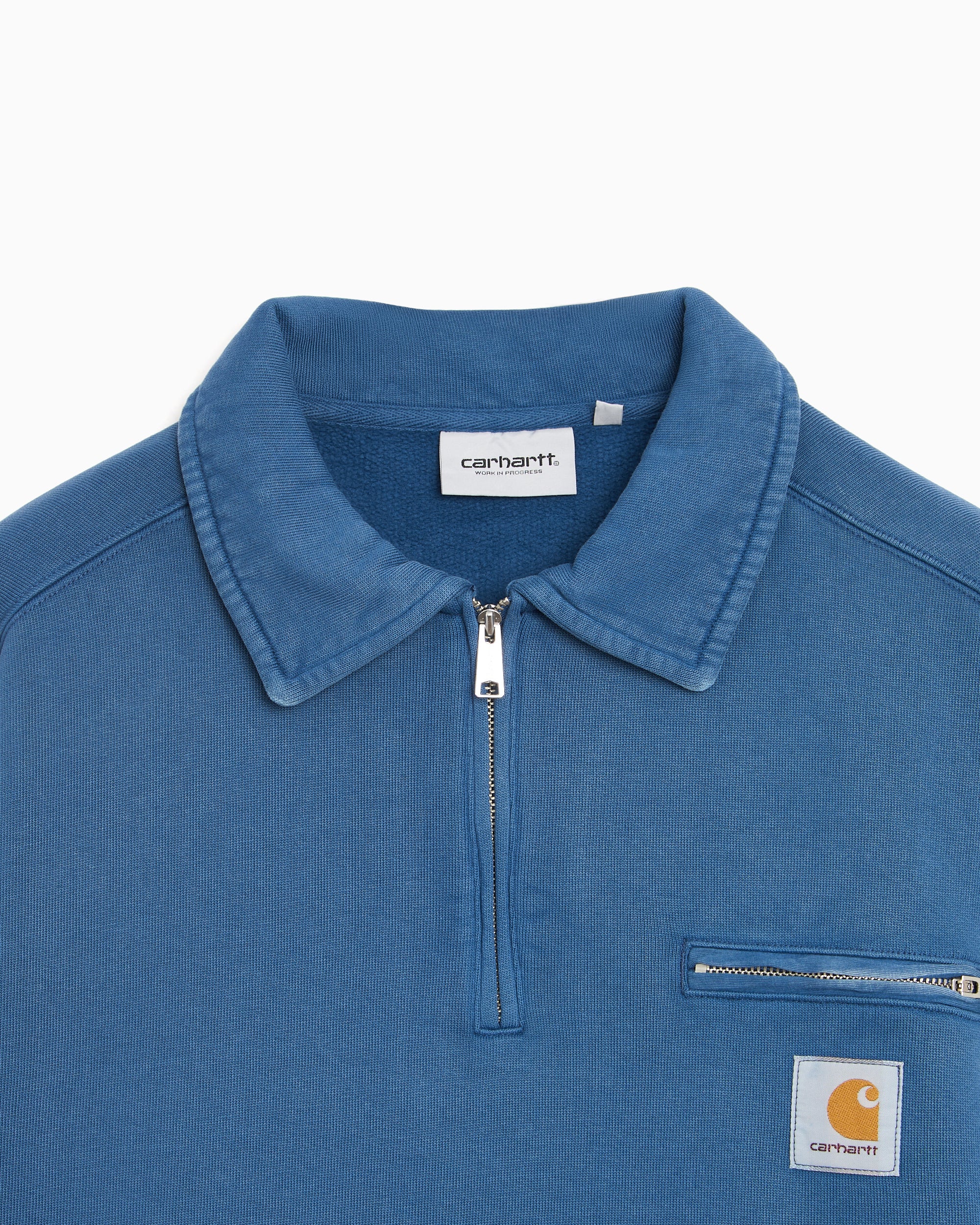 Sweatshirts Carhartt WIP Detroit Relaxed Unisex Half Zip Sweatshirt - I036350-3IM06