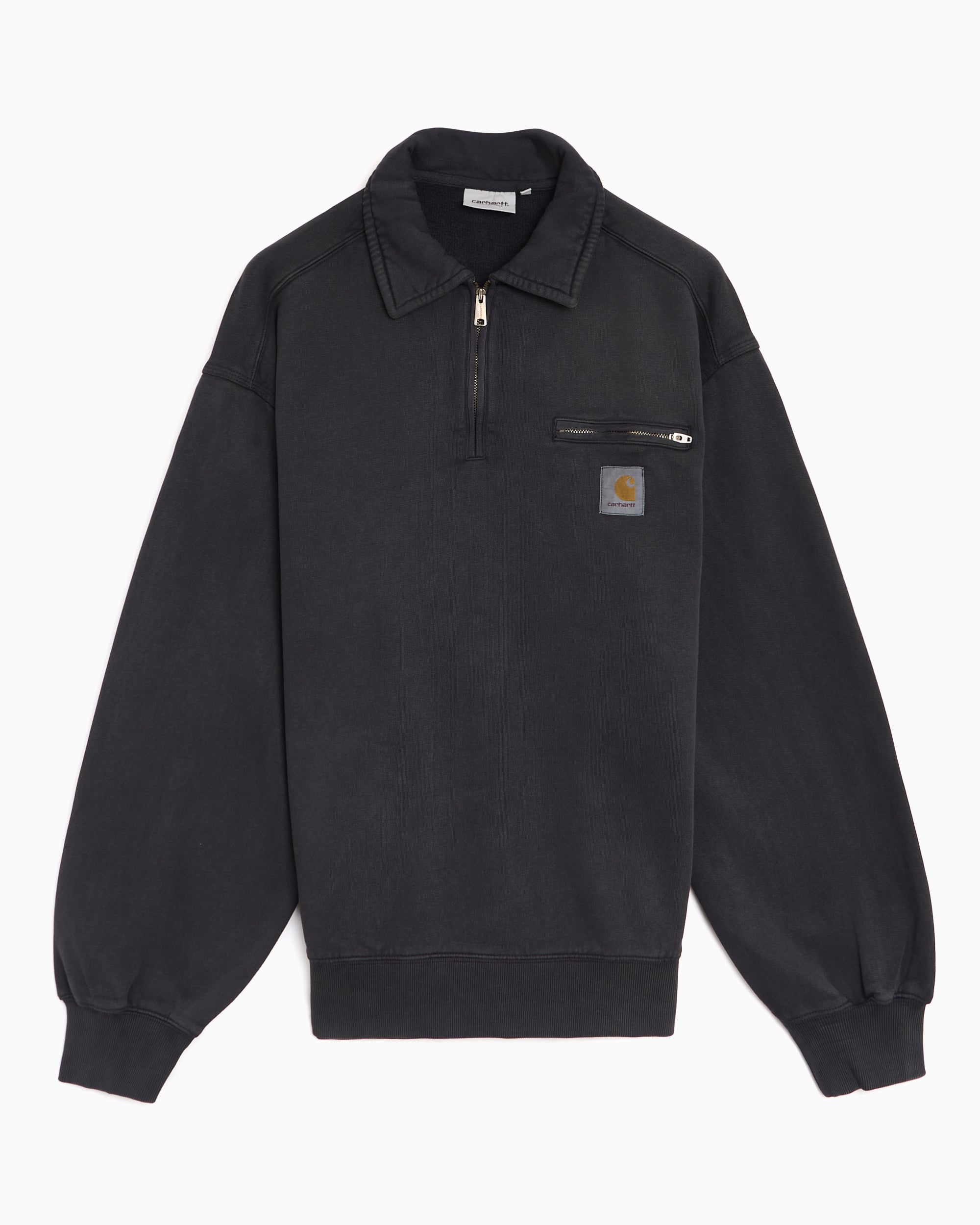 Sweatshirts Carhartt WIP Detroit Relaxed Unisex Half Zip Sweatshirt - I036350-8906