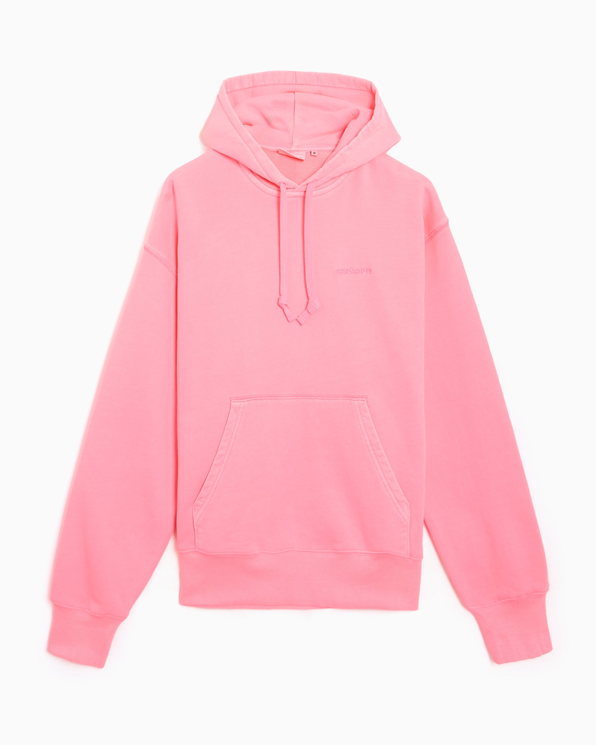 Carhartt ピンク パーカー Mサイズ Carhartt Women's Relaxed Fit Midweight Logo Sleeve Graphic Hoodie