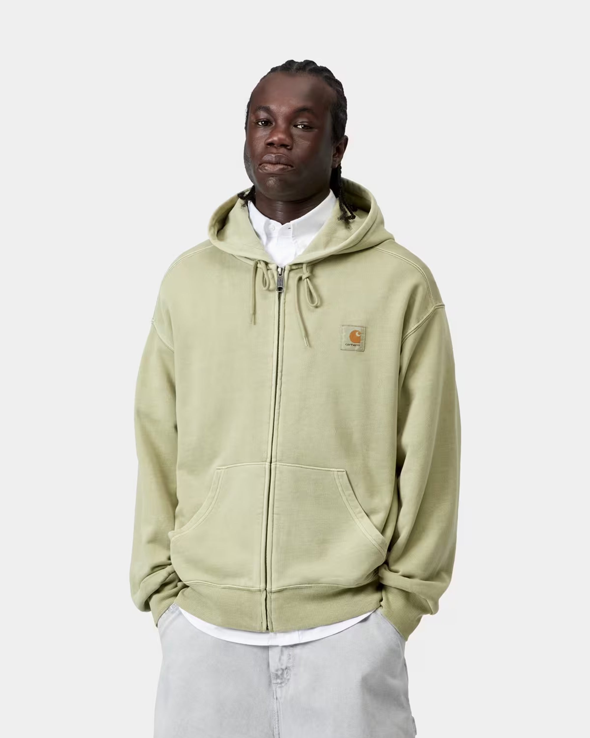 Carhartt WIP Nelson Oversize Unisex Zip-Up Sweatshirt