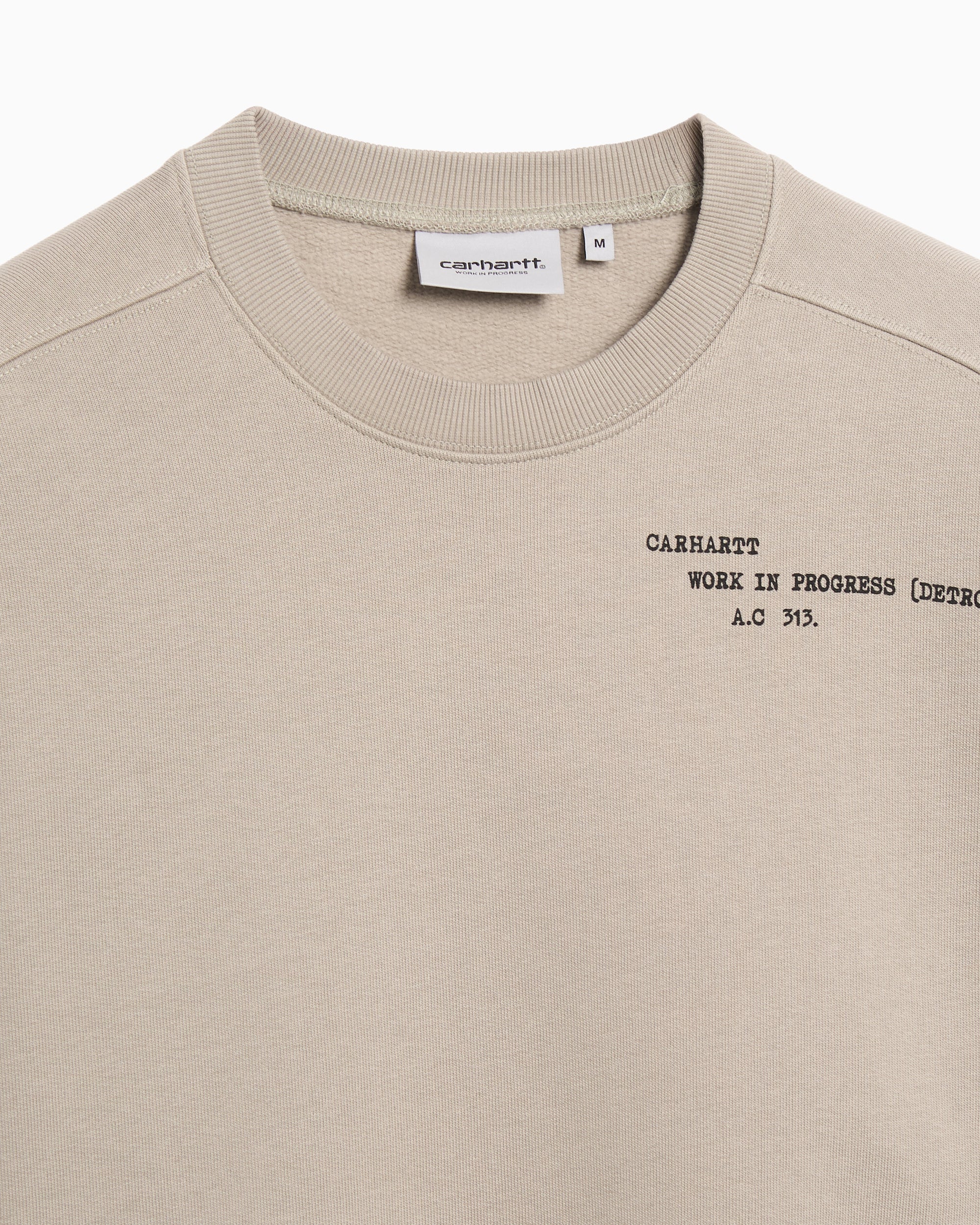 Sweatshirts Carhartt WIP Punched Graphic Relaxed Men's Sweatshirt - I036039-3GEXX