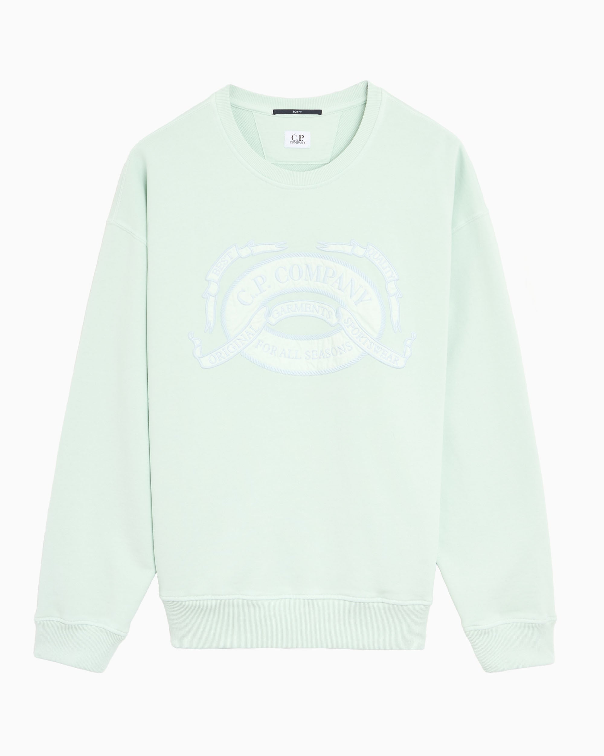 ピ*ノ様 C.P. Company スウェット CP Company Embroidered Boxy Men's Sweatshirt