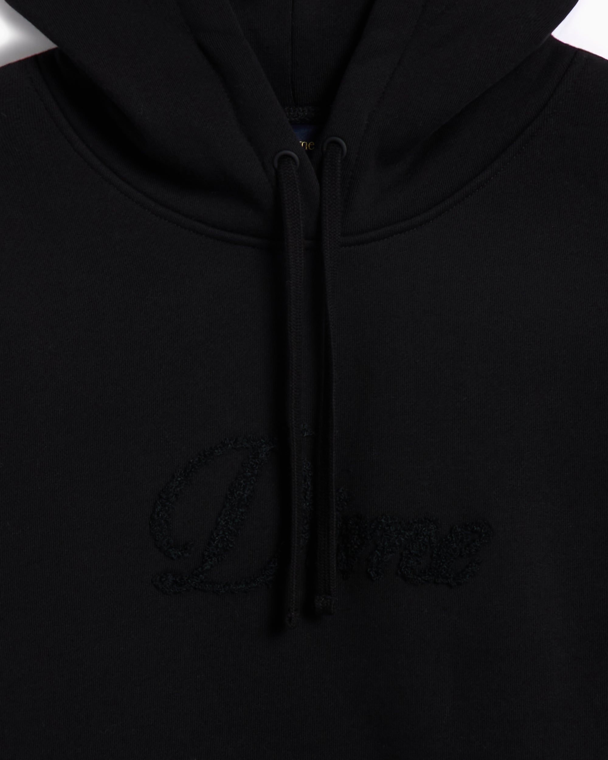 Sweatshirts Dime MTL Cursive Logo Men's Hoodie - DIMEHO2449BLK