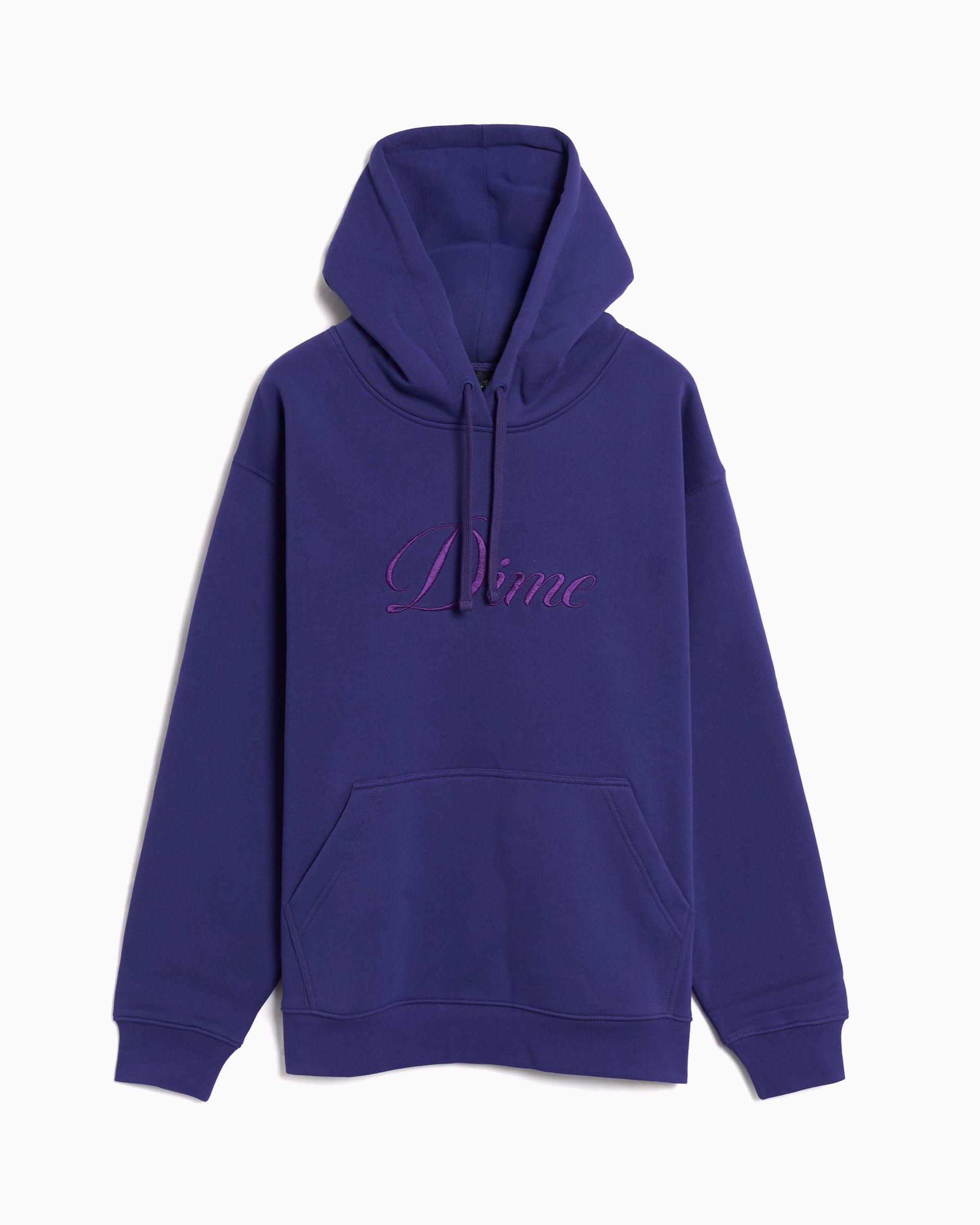 Sweatshirts Dime MTL Cursive Logo Relaxed Men's Hoodie - DIMESP2544IND
