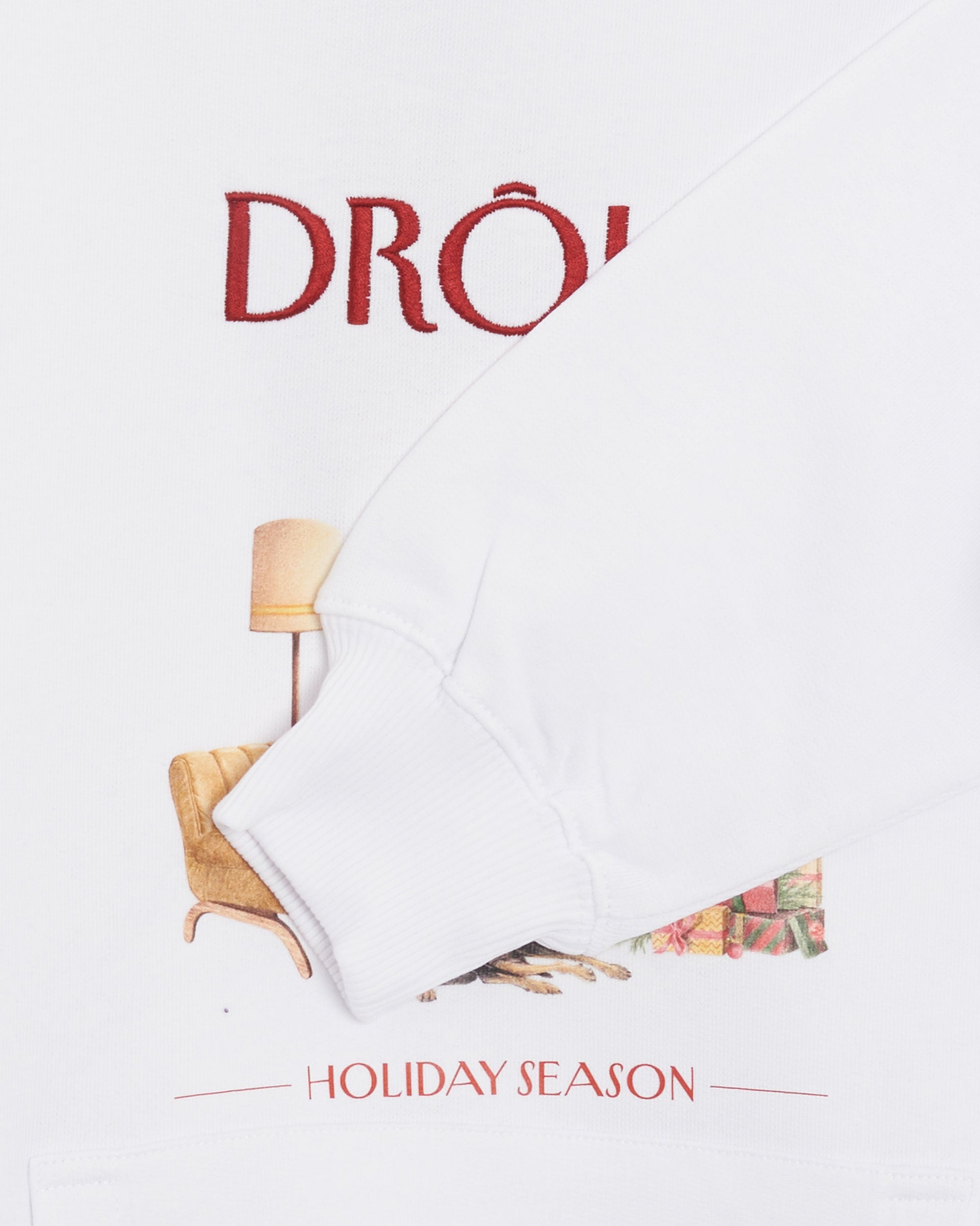 Sweatshirts Drôle de Monsieur Holiday Season Men's Hoodie Men's Hoodie - HO122-CO001-WT