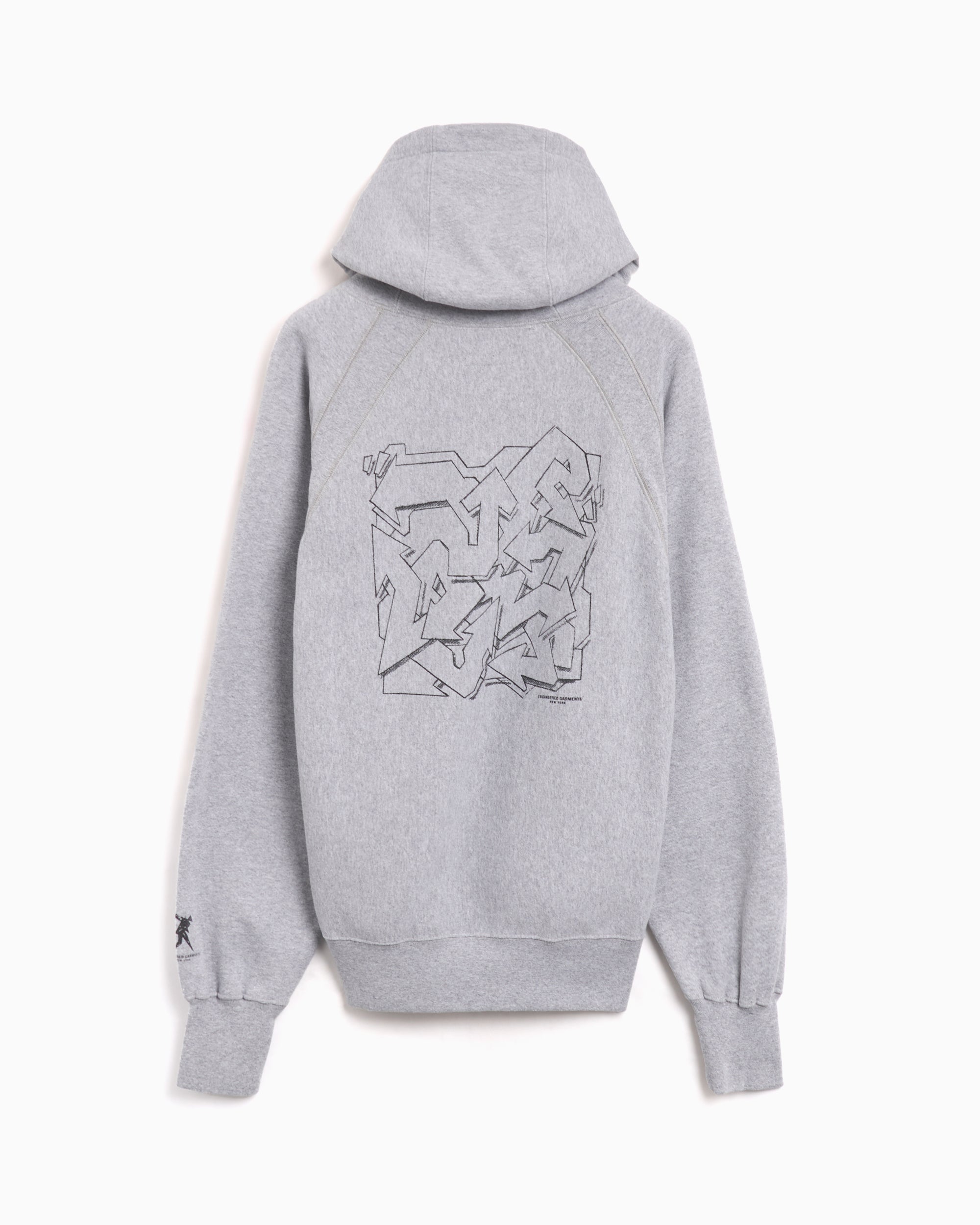 Engineered Garments Printed Raglan Men's Hoodie Men's Hoodie