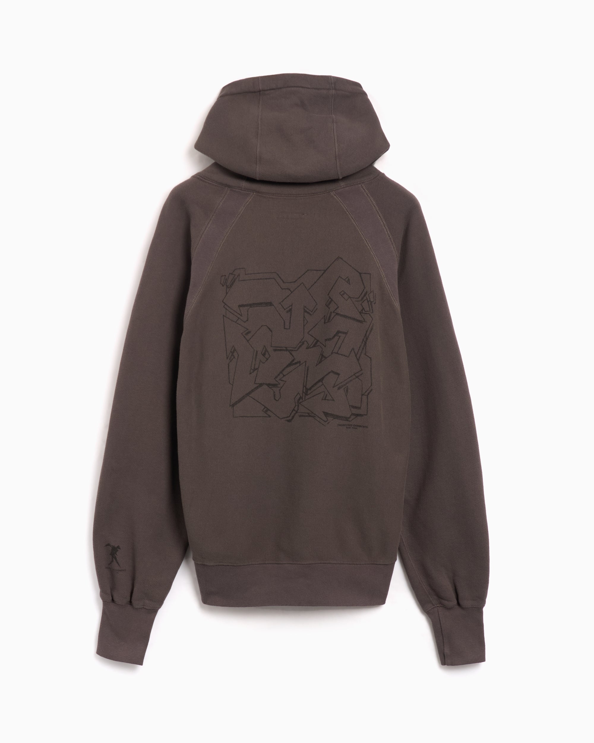 Engineered Garments Printed Raglan Men's Hoodie Men's Hoodie