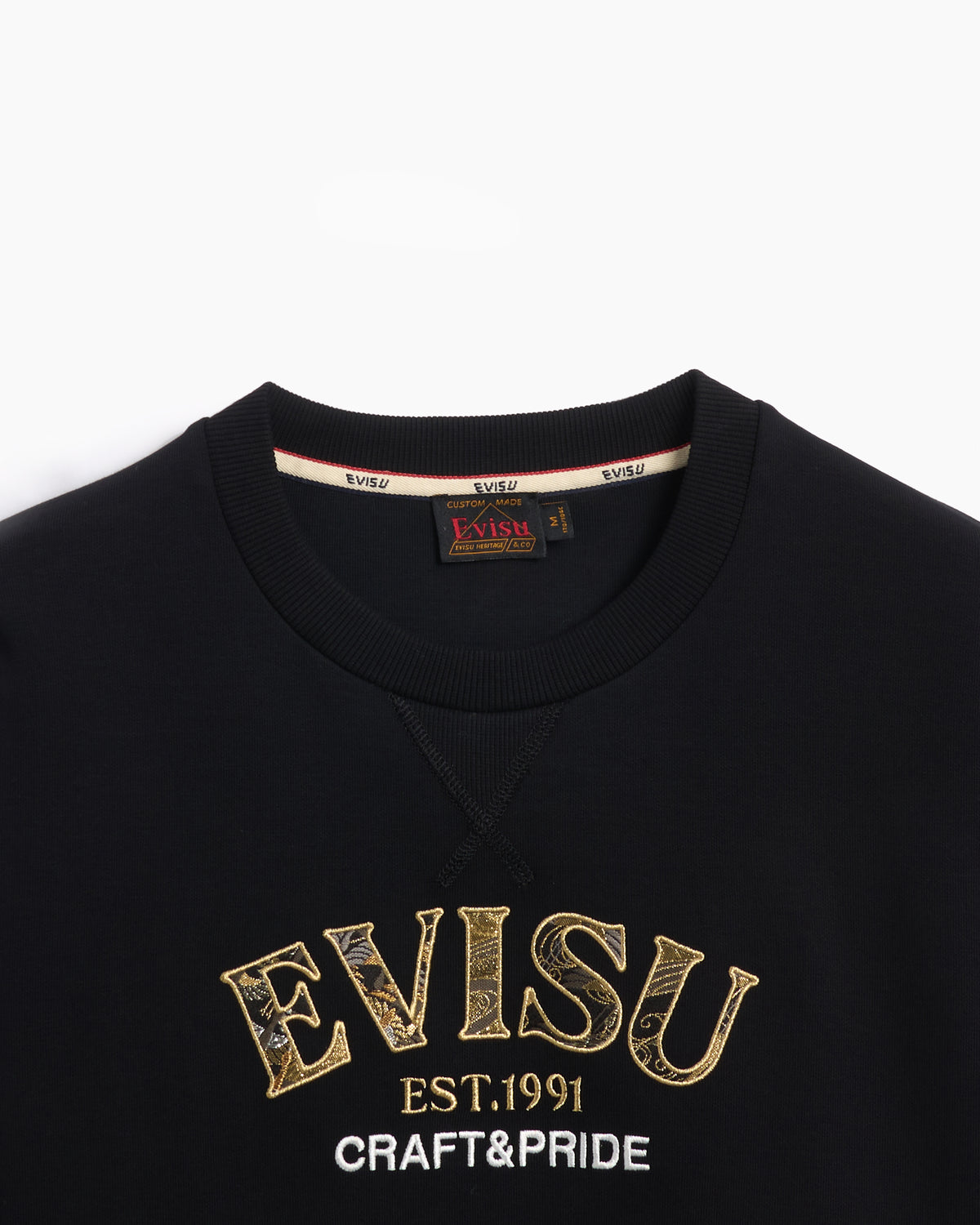 EVISU Ht, Evisu Brocade Appliqué Men