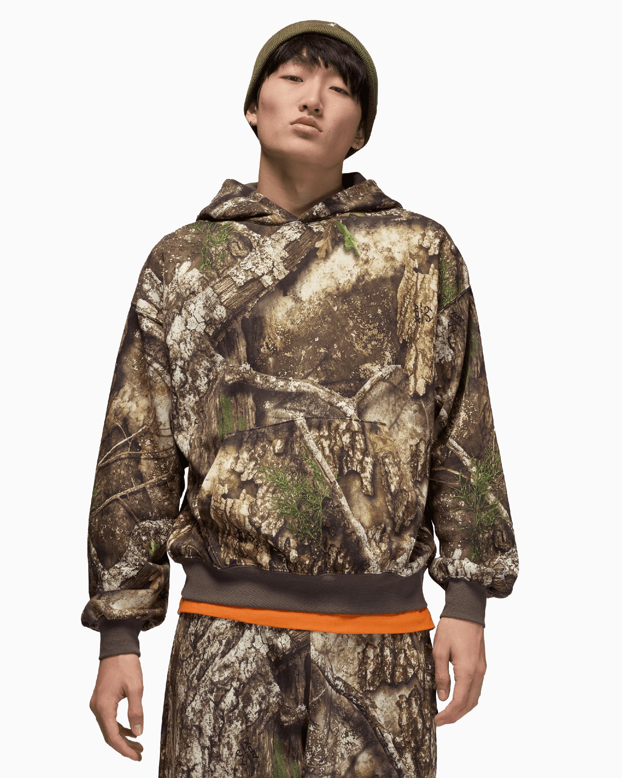 Jordan Brooklyn Realtree Camo Print Relaxed Men's Hoodie