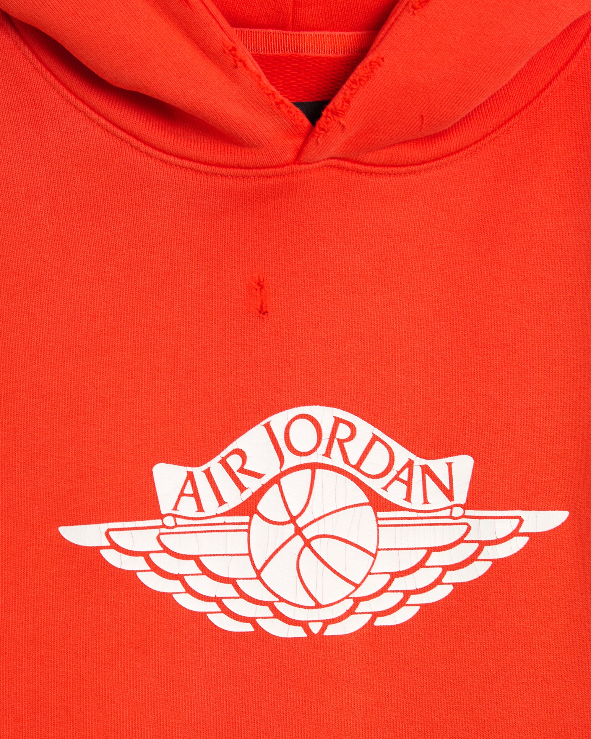 Sweatshirts Jordan Rare Air Fleece "Chile Red" Logo Oversize Men's Hoodie - IB3003-673