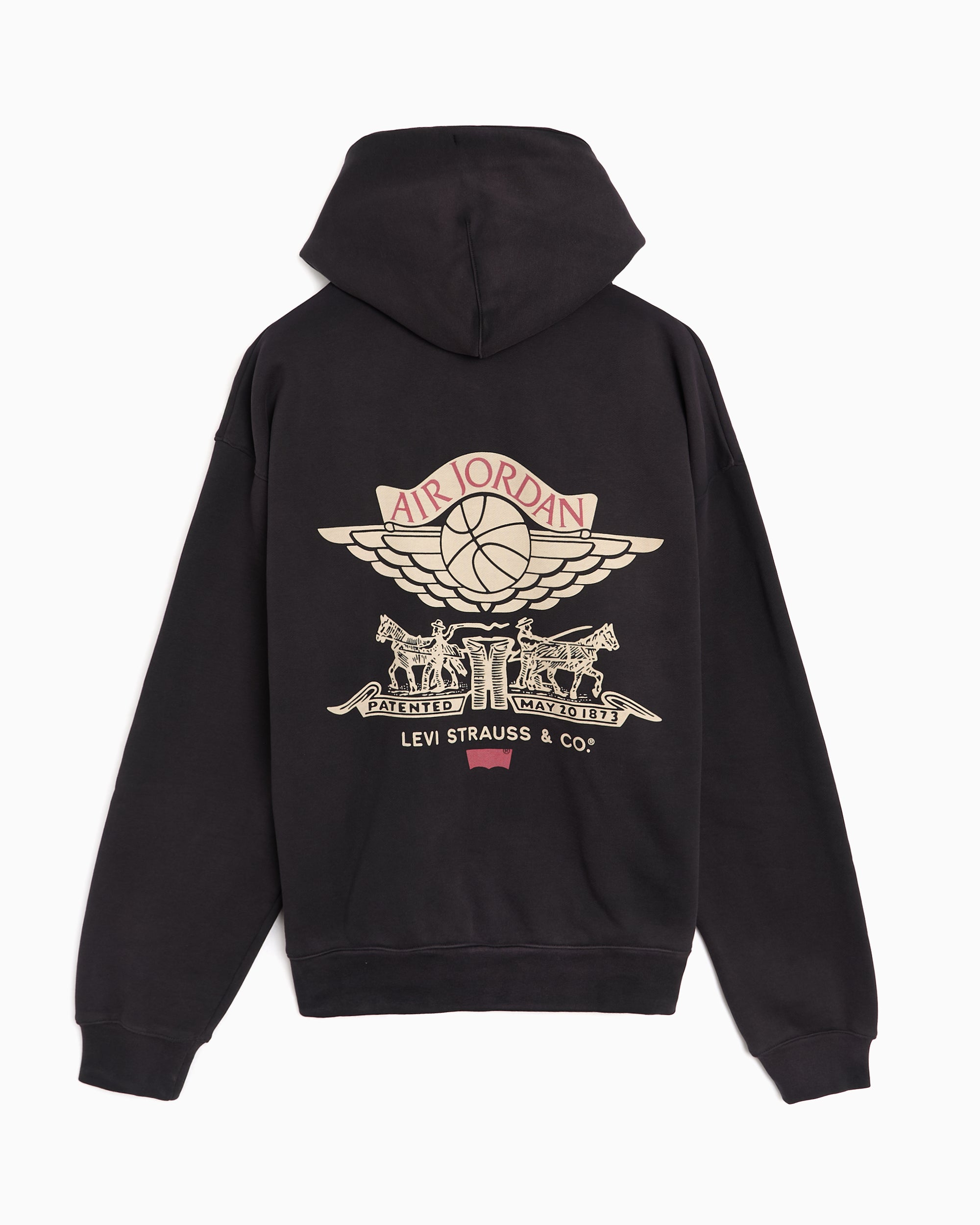 Jordan x Levi's Logo With Hood Relaxed Men's Zip-Up Sweatshirt