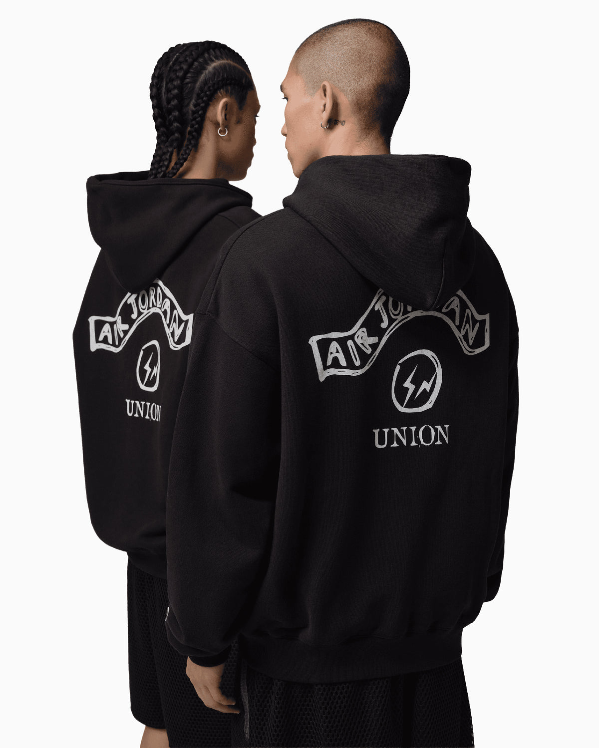 Jordan x UNION LA x Fragment Logo With Hood Relaxed Unisex Zip-Up Swea