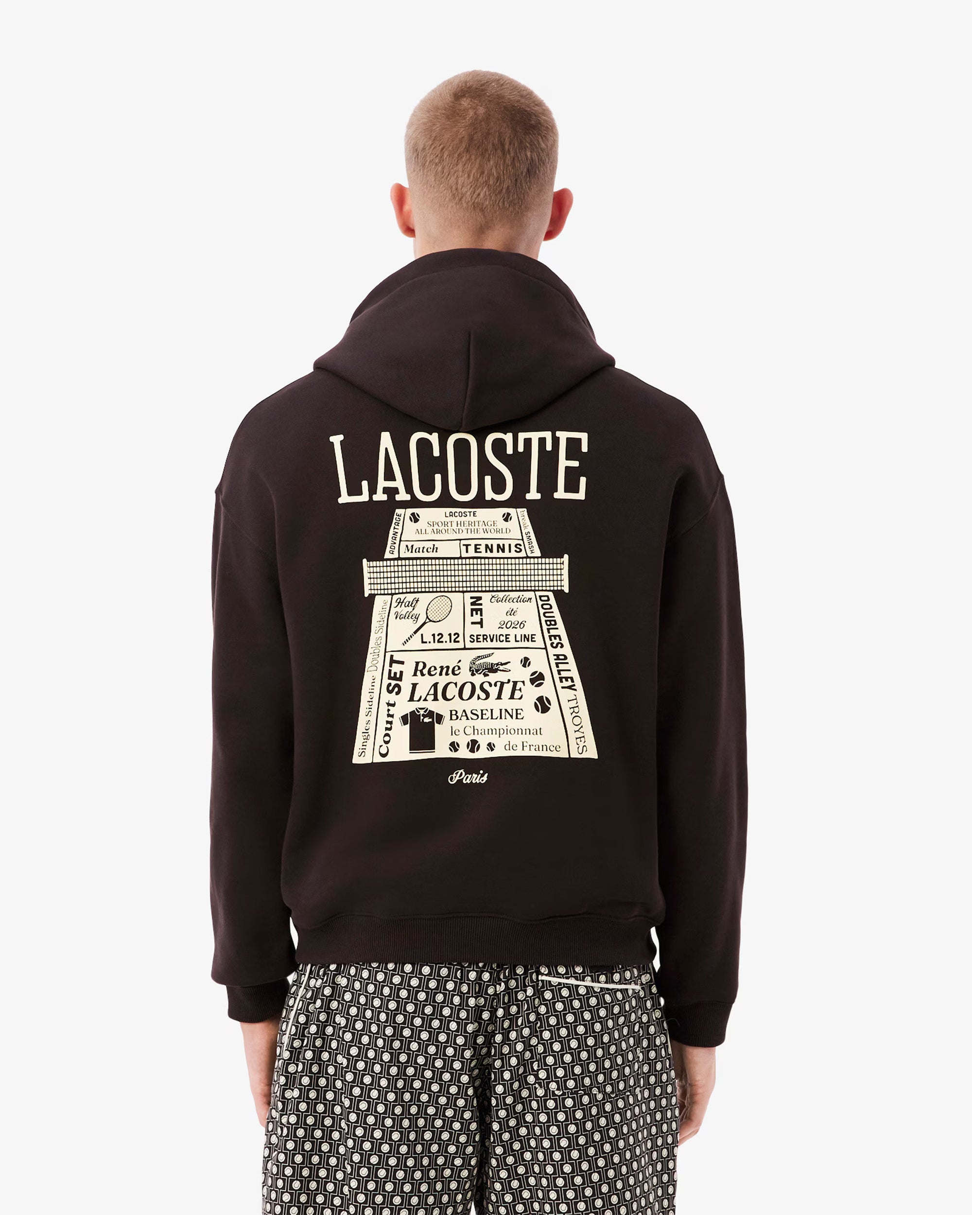 Lacoste Graphic Oversize Men's Hoodie