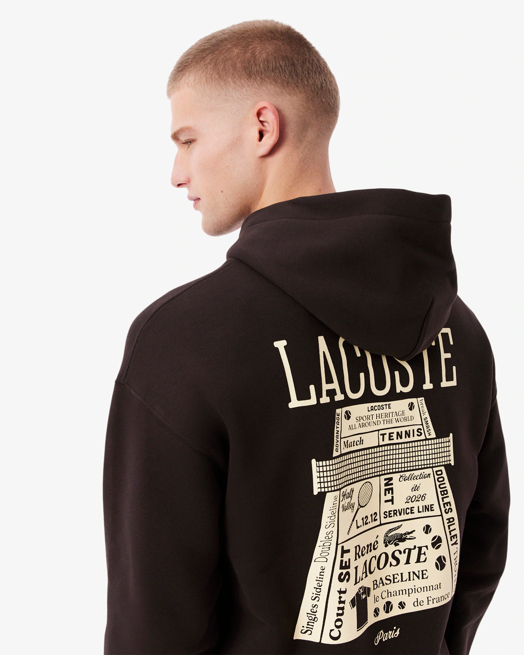 Lacoste Graphic Oversize Men's Hoodie
