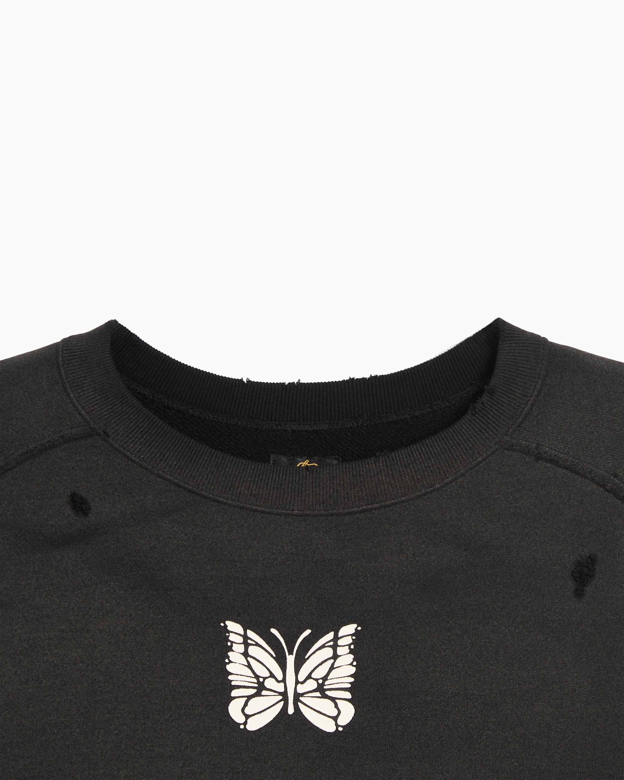Needles Deconstructed Logo Relaxed Men's Sweatshirt
