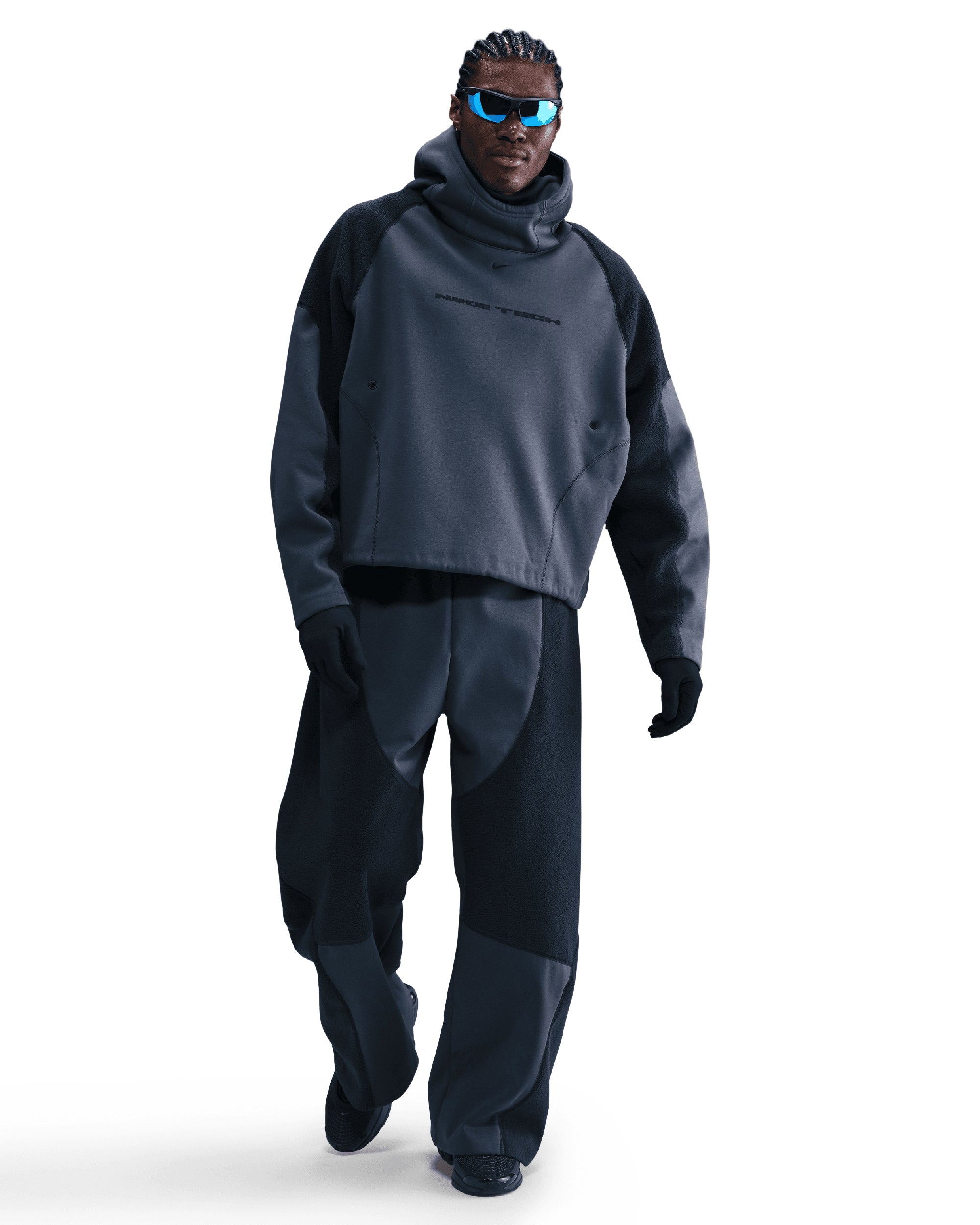 Sweatshirts Nike Tech Boreas Therma-FIT Logo Oversize Men's Hoodie - IB3363-437