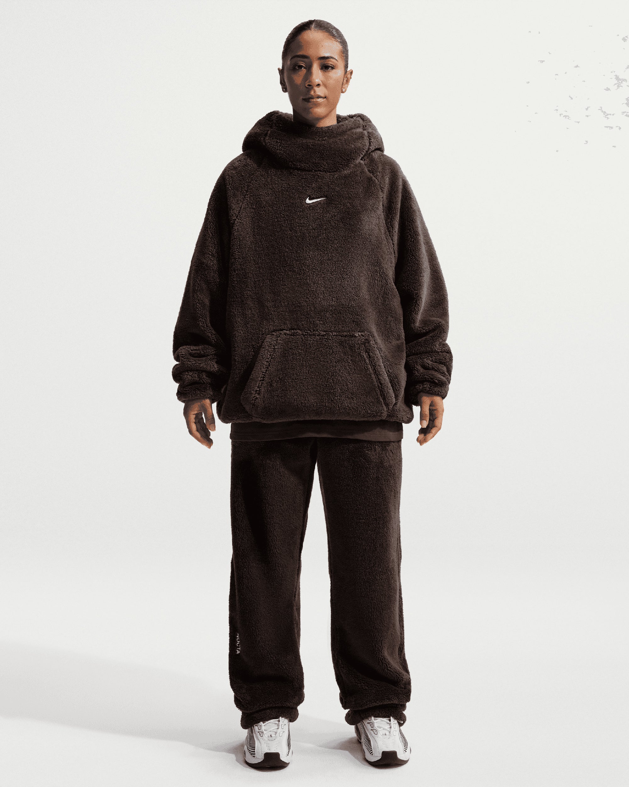 Sweatshirts Nike x Drake NOCTA CS Fleece Logo Oversize Men's Hoodie - IB0258-237