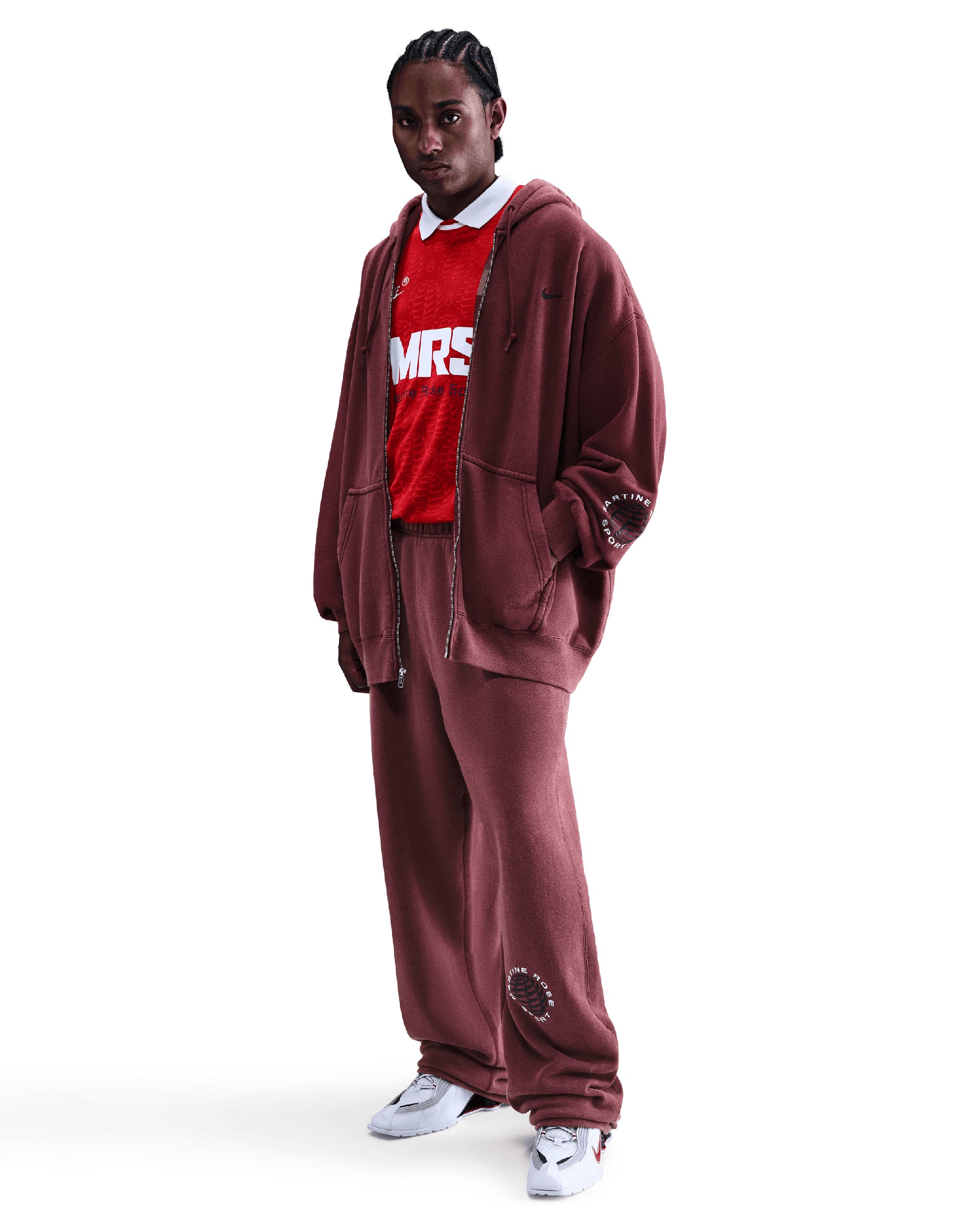 Nike x Martine Rose Oversize Men's Zip-Up Sweatshirt