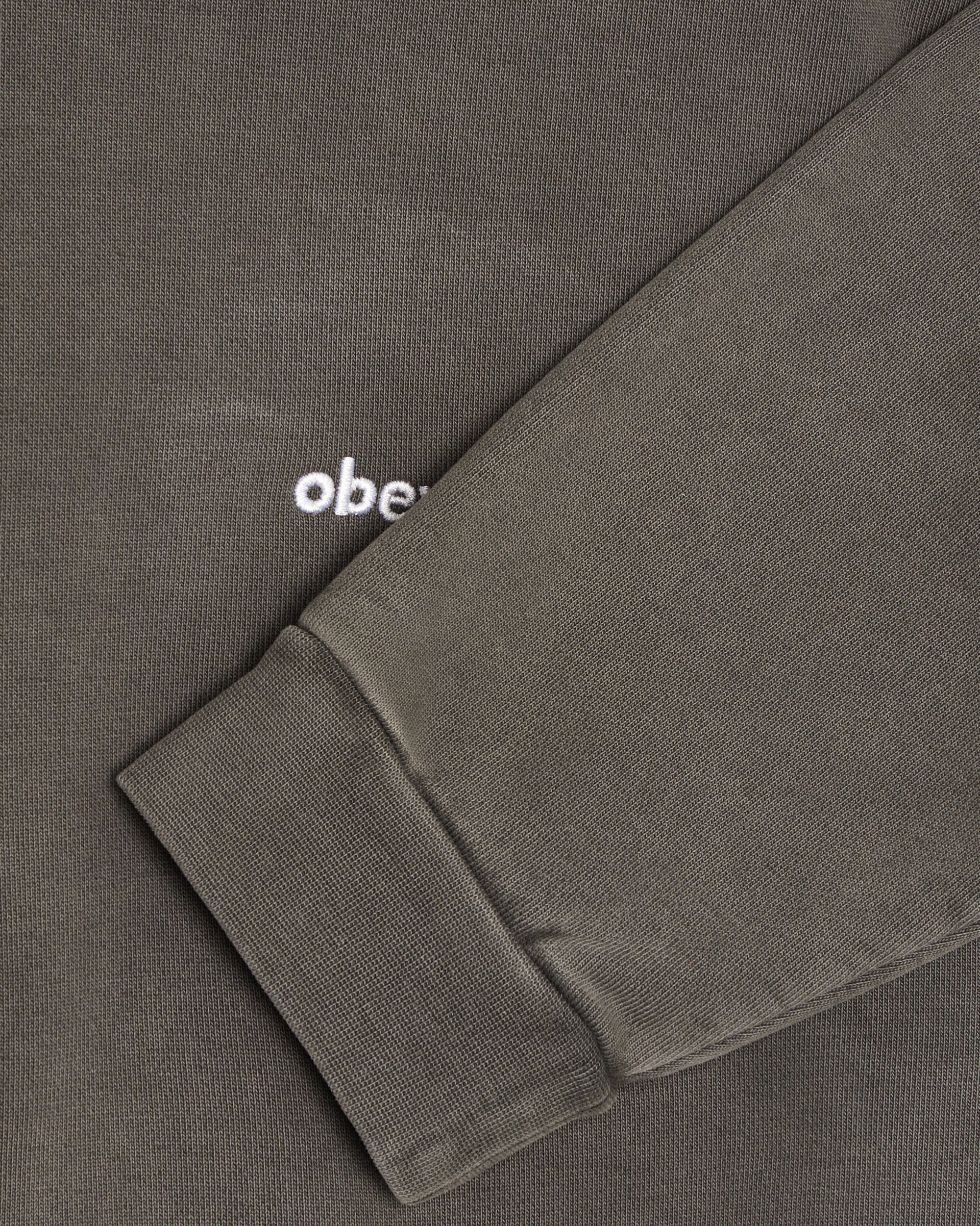 Sweatshirts OBEY Clothing Lowercase Pigment Men's Hoodie Men's Hoodie - 112470194-DIB