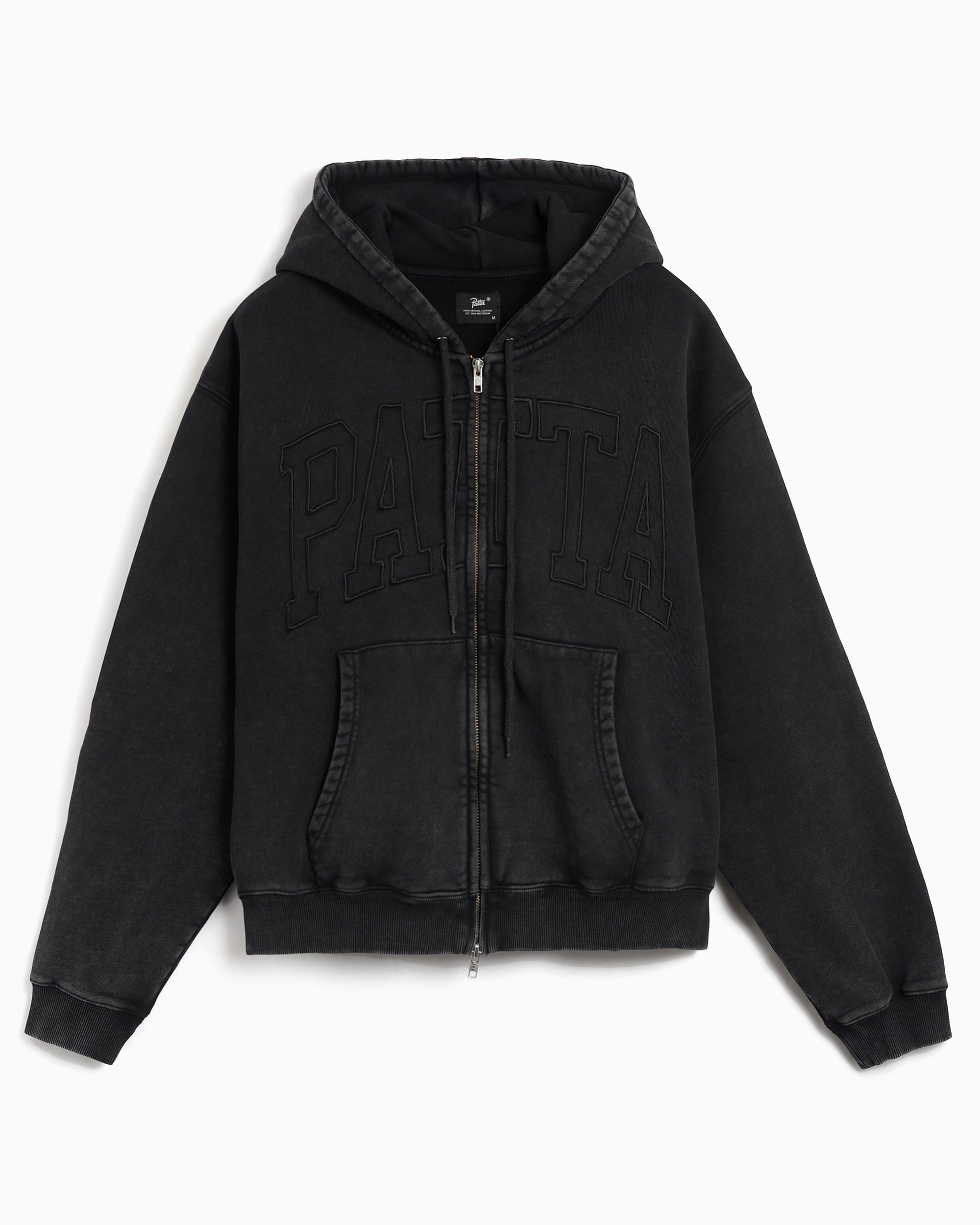 Patta Loopback Logo Zip Men's Zip-Up Sweatshirt