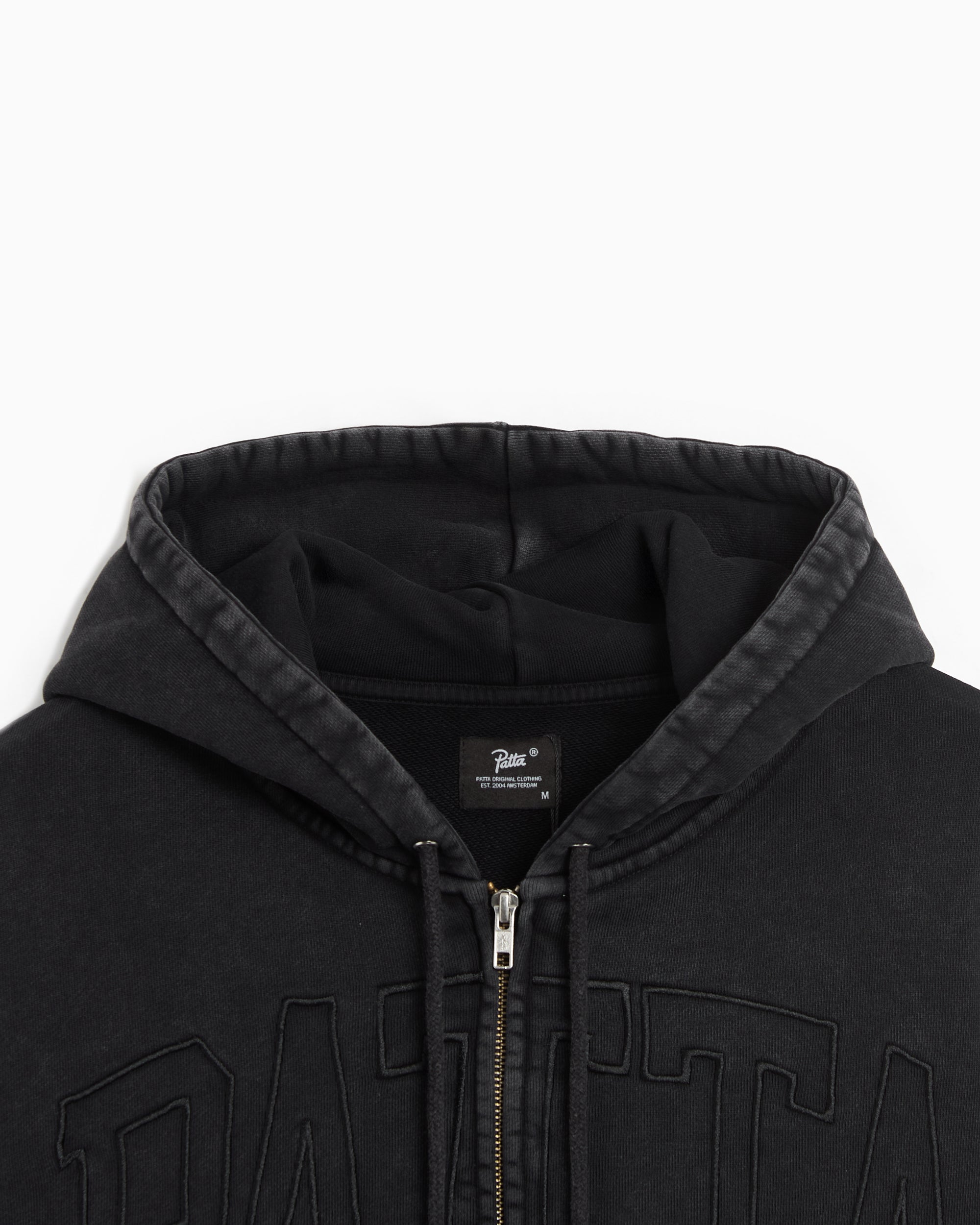 Patta Loopback Logo Zip Men's Zip-Up Sweatshirt
