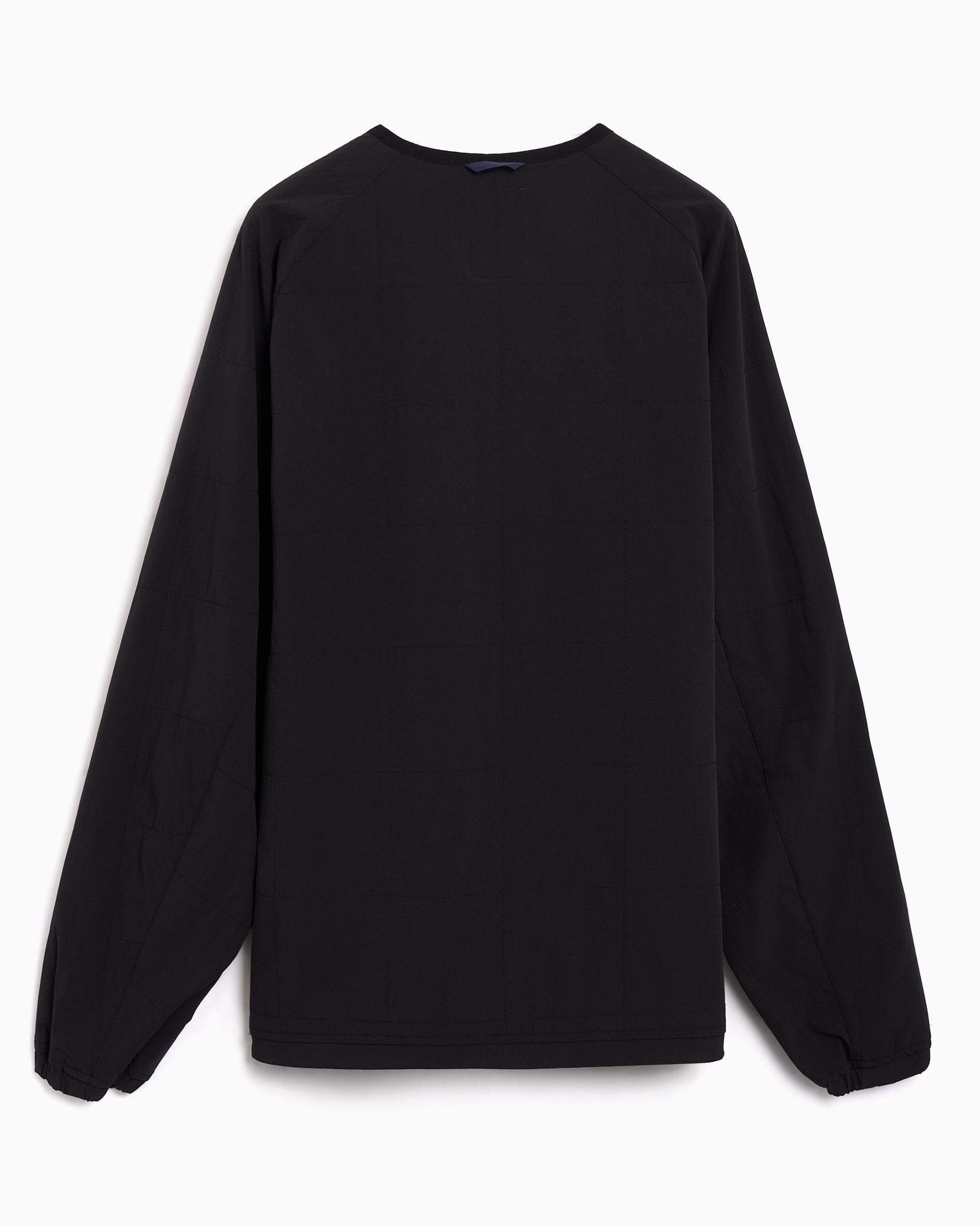 Sweatshirts Poliquant x Wild Things The ECWCS Deformed Quilting Relaxed Men's Sweatshirt - 2502006-BLACK