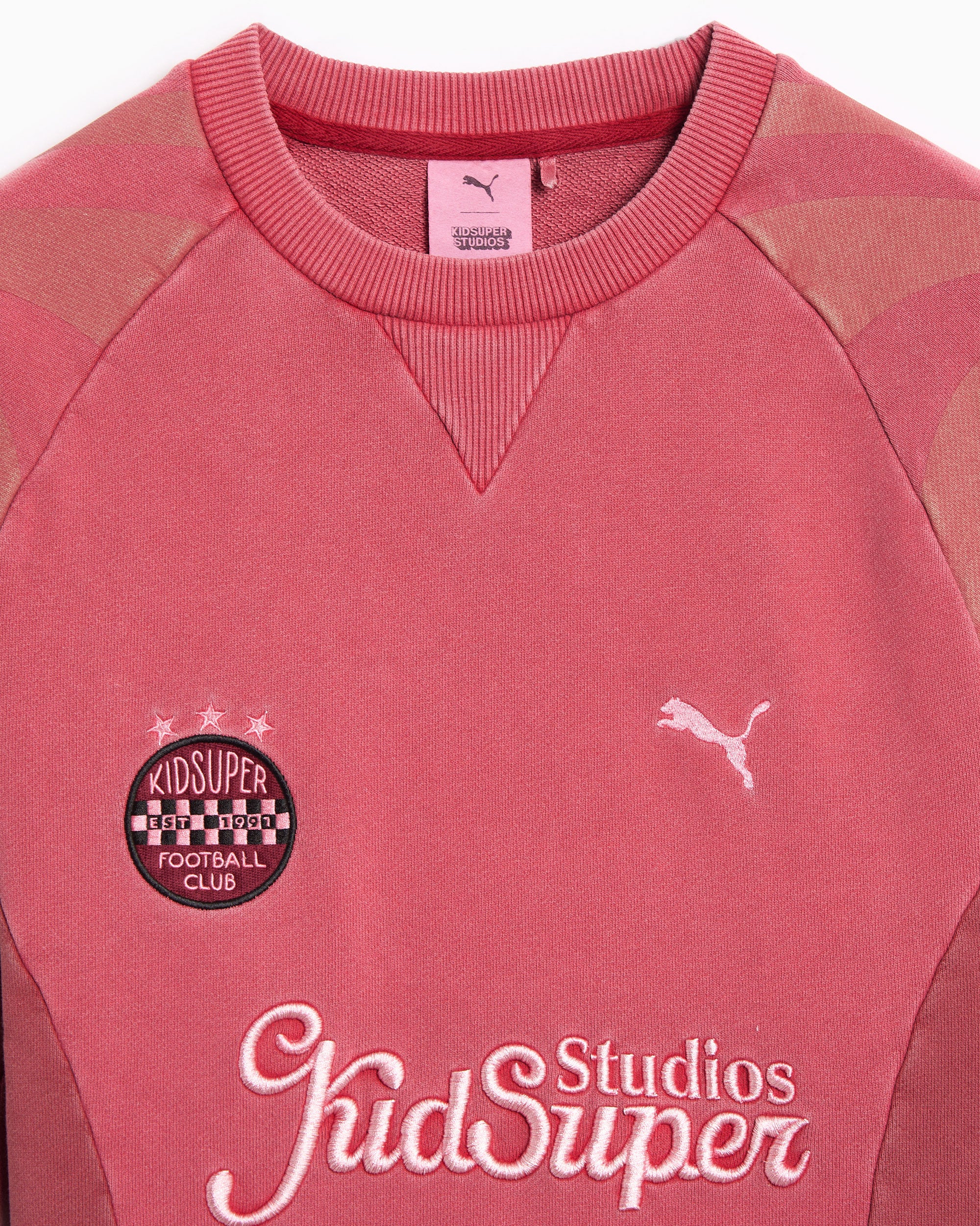 Puma x KidSuper Crew Logo Relaxed Men's Sweatshirt