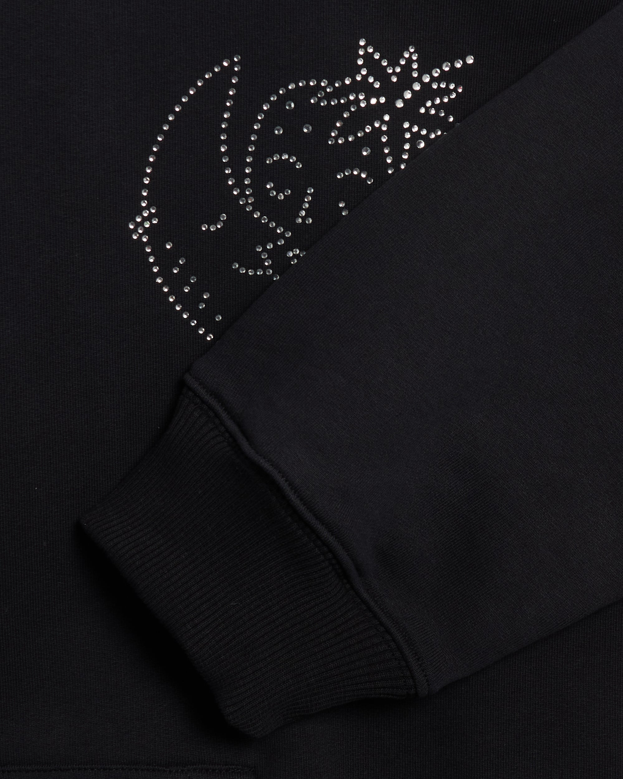 Sweatshirts Sky High Farm Workwear Bedazzled Unisex Knit Hoodie Unisex Hoodie - SHF06T041-1