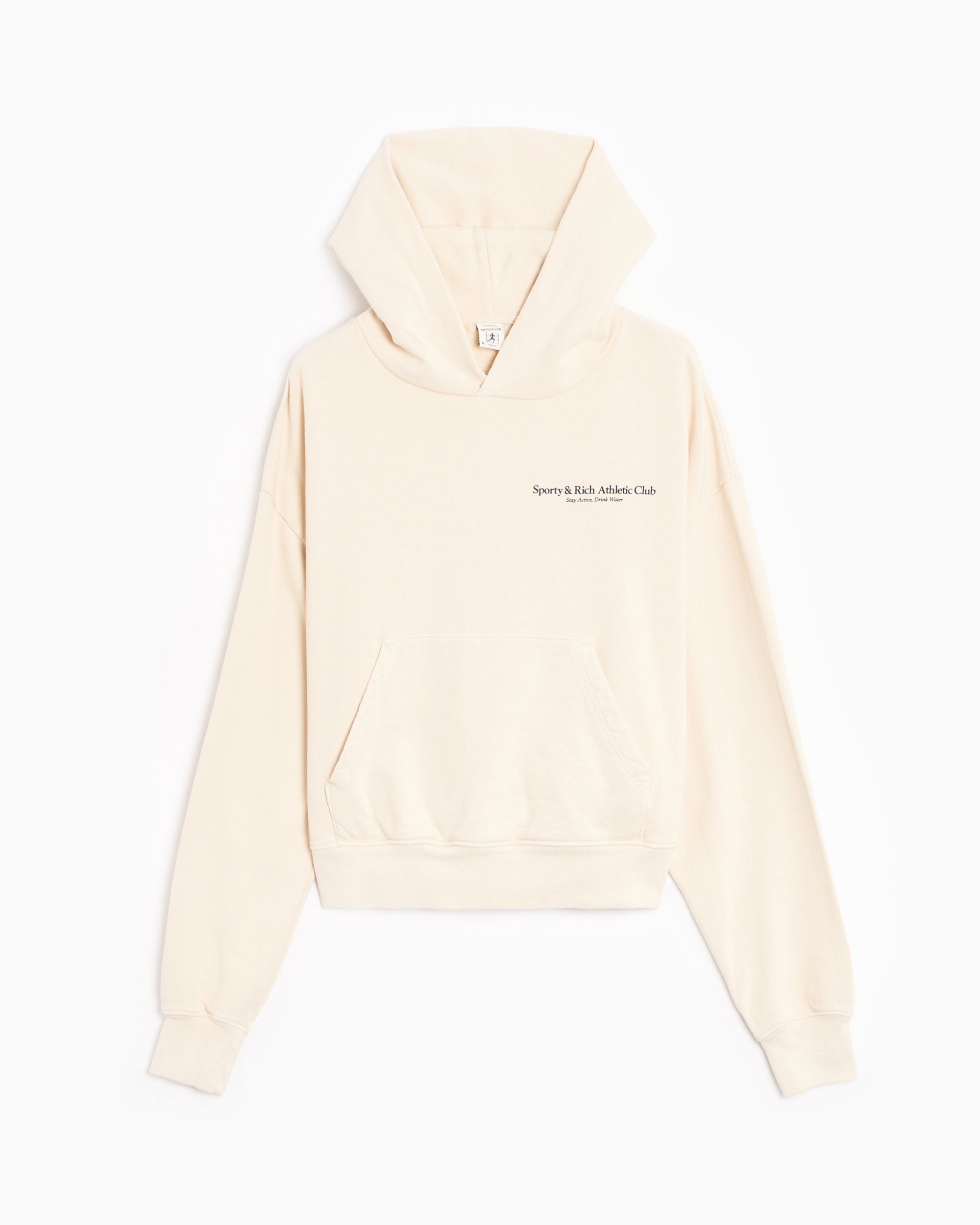 【SPORTY&amp;RICH】ATHLETIC CLUB HOODIE Sporty & Rich - ATHLETIC CLUB CREAM HOODIE – LE LABO STORE