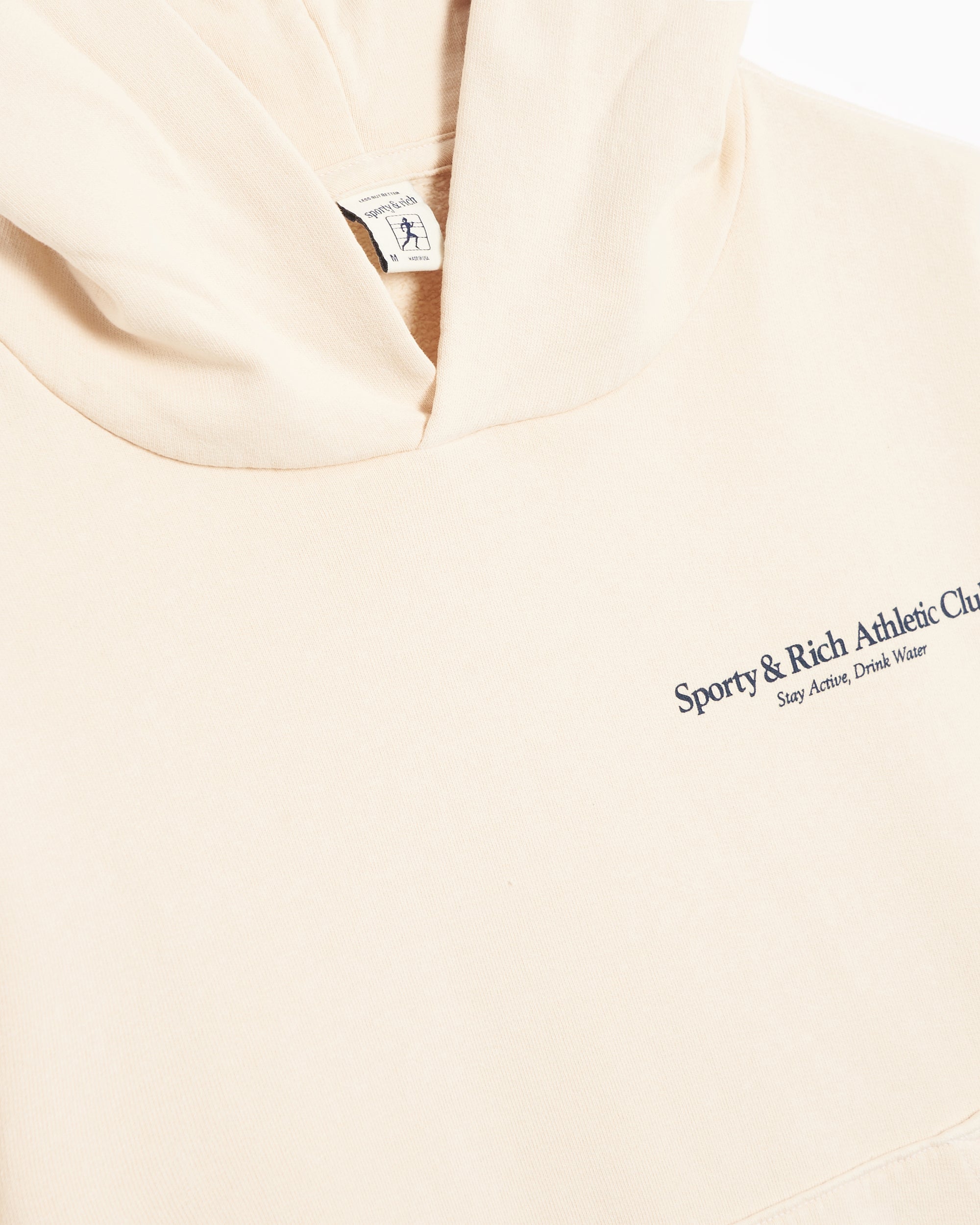 SPORTY &amp; RICH ATHLETICS CLUB スウェット Sporty and Rich Hoodie - Athletic Club Sweatshirt-wellness Club