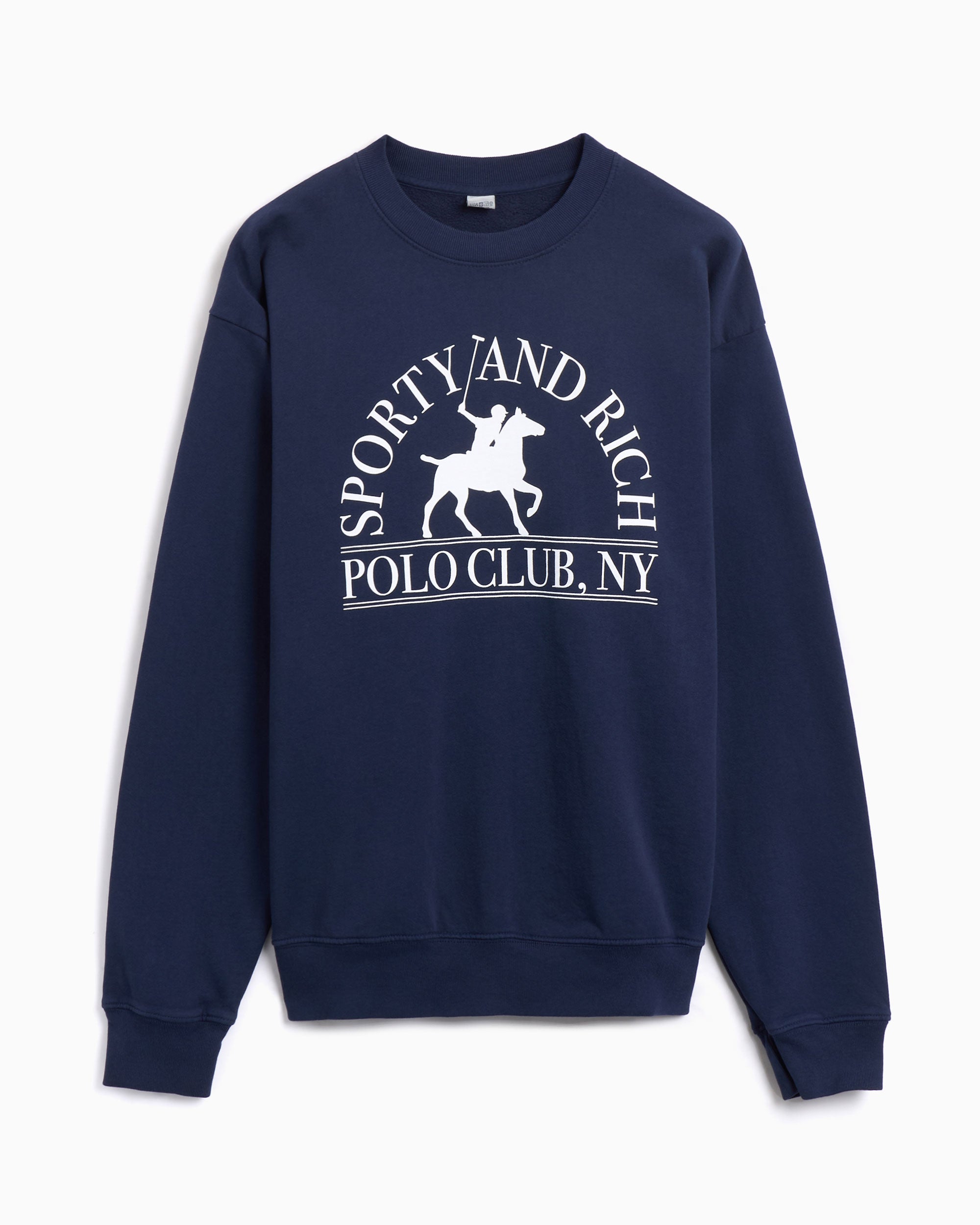 Sweatshirts Sporty & Rich Women's Ringer T-Shirt Men's Sweatshirt - ST071612252BL106