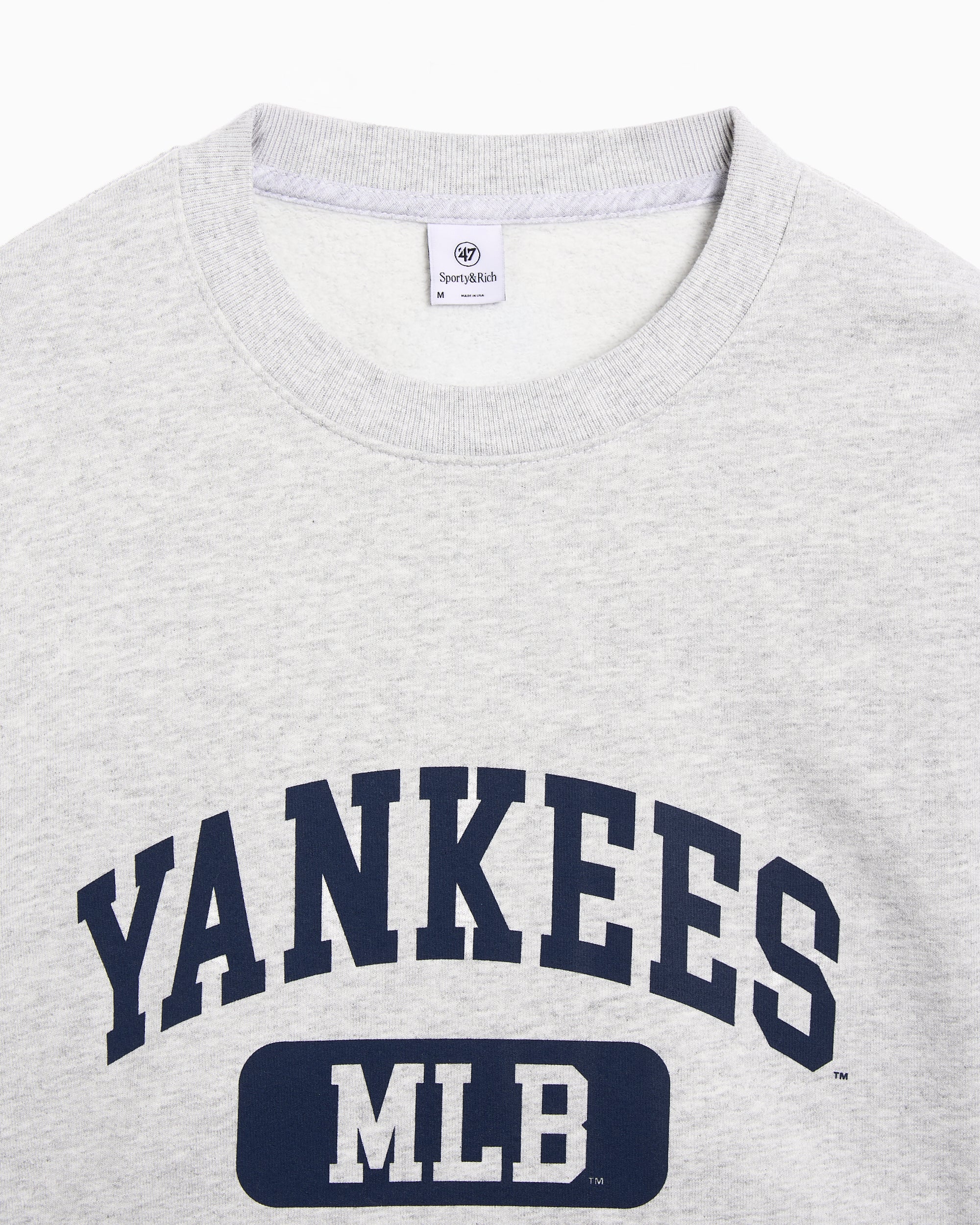 Sporty & Rich x 47 Brand Yankees Ivy Logo Unisex Sweatshirt