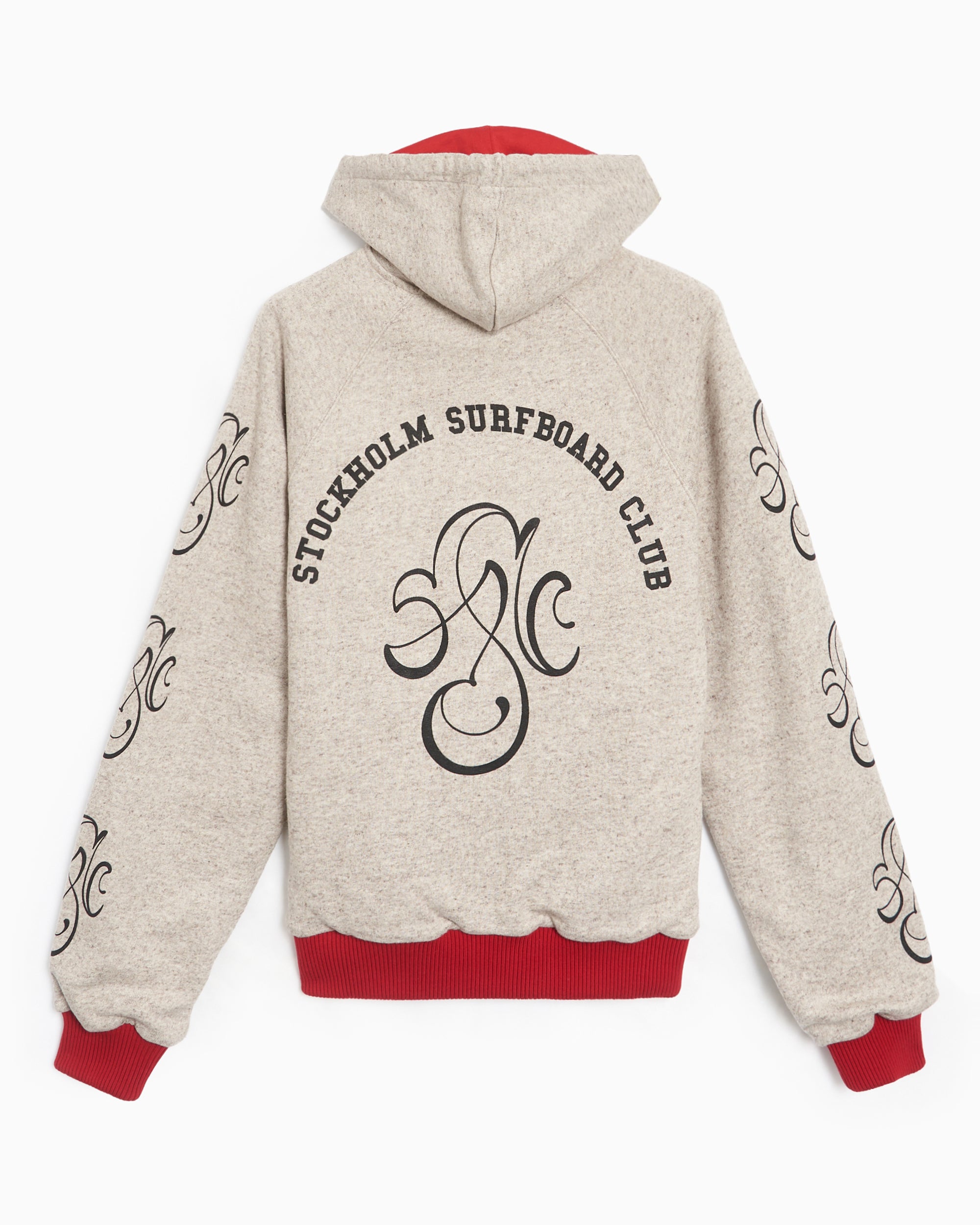 Stockholm (Surfboard) Club Melange Men's Zip Hoodie Men's Zip-Up Sweat