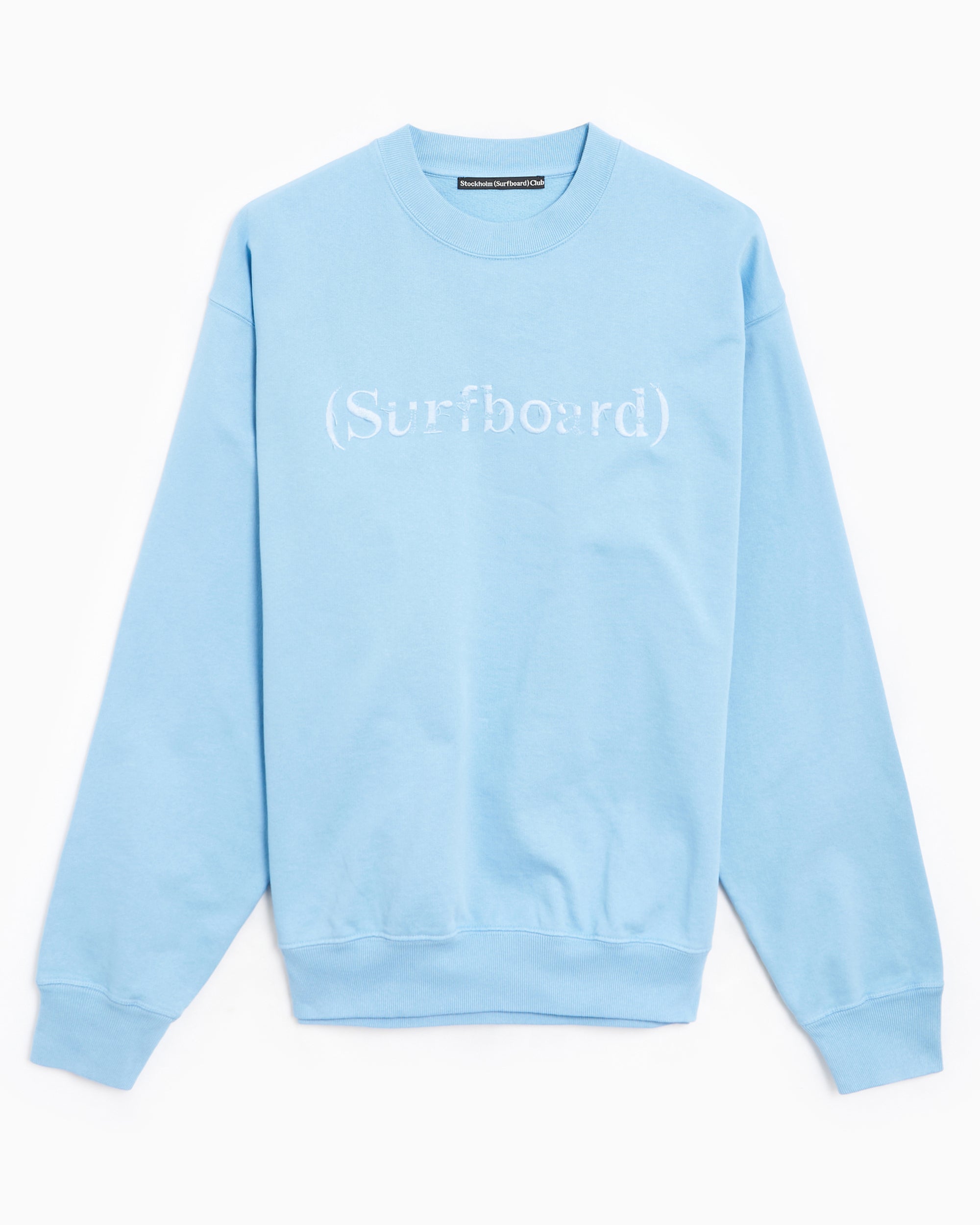Stockholm (surfboard) Club ロゴニット セーター ストックホルムサーフボードクラブ ブルー XL （10080M） sweatshirts-stockholm-