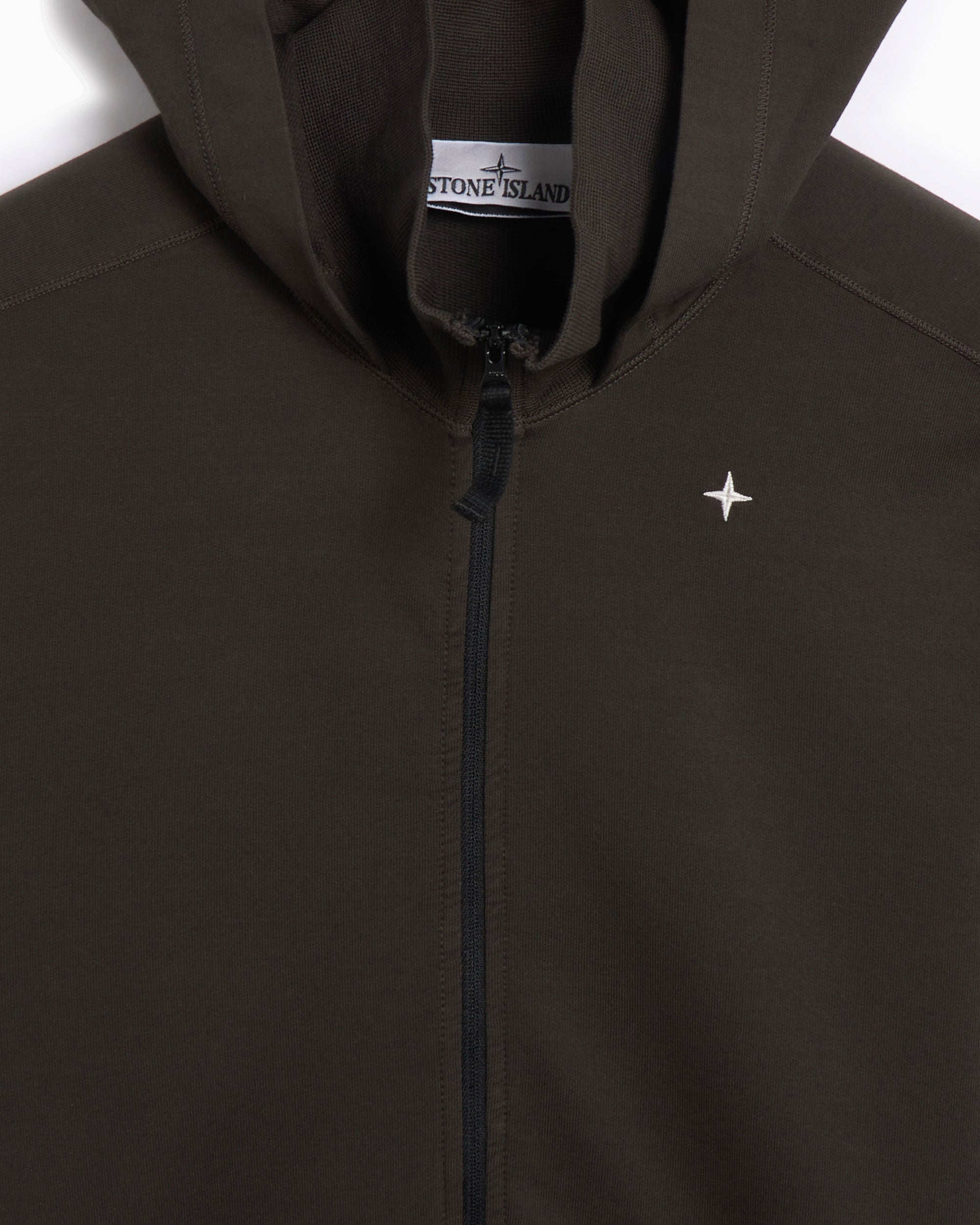 Stone Island Men's Zip Hoodie Men's Zip-Up Sweatshirt