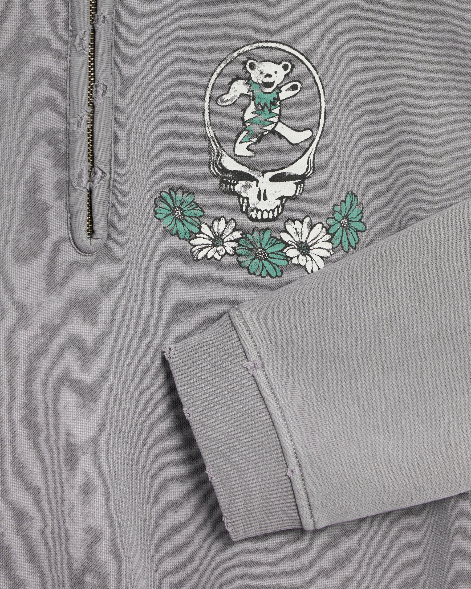 thisisneverthat® x Grateful Dead SYF Men's Half Zip Sweatshirt