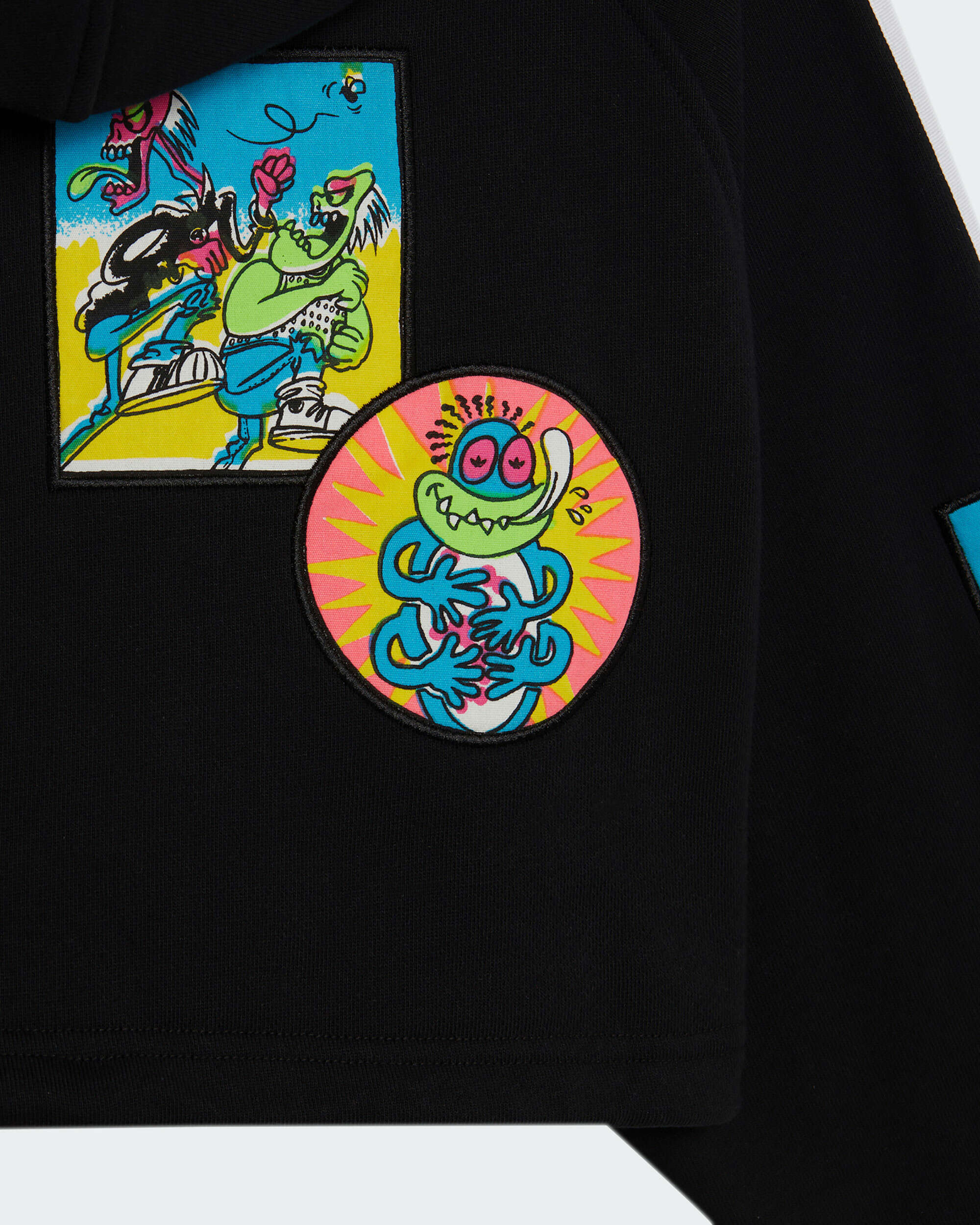 トップス 00s adidas x Jeremy Scott gimmick hoodie adidas x Jeremy Scott Full Zip Hoodie Blue Men's - SS21 - US