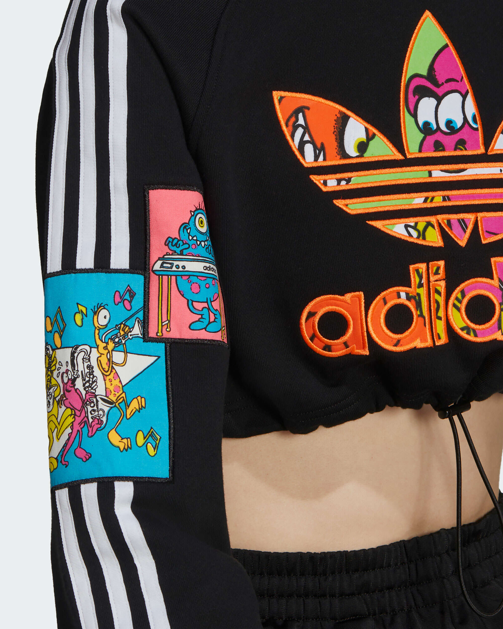トップス 00s adidas x Jeremy Scott gimmick hoodie adidas x Jeremy Scott Full Zip Hoodie Blue Men's - SS21 - US