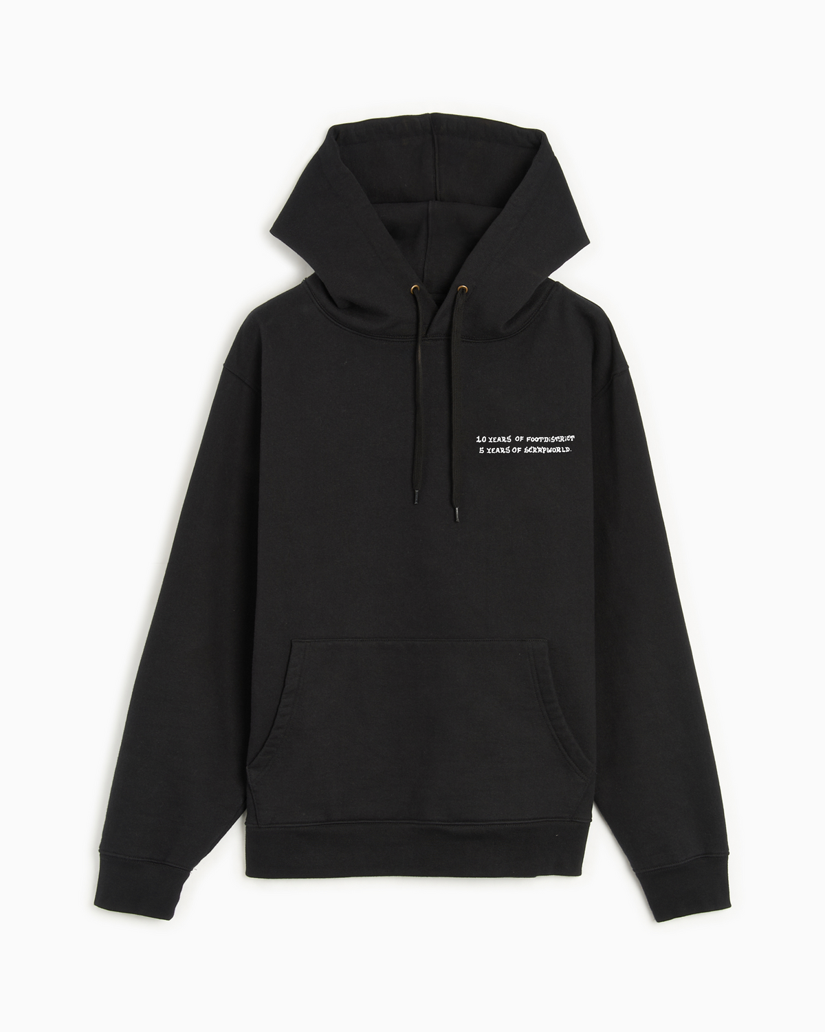 Sudadera con capucha x ScrapWorld FOOTDISTRICT x ScrapWorld Logo Unise