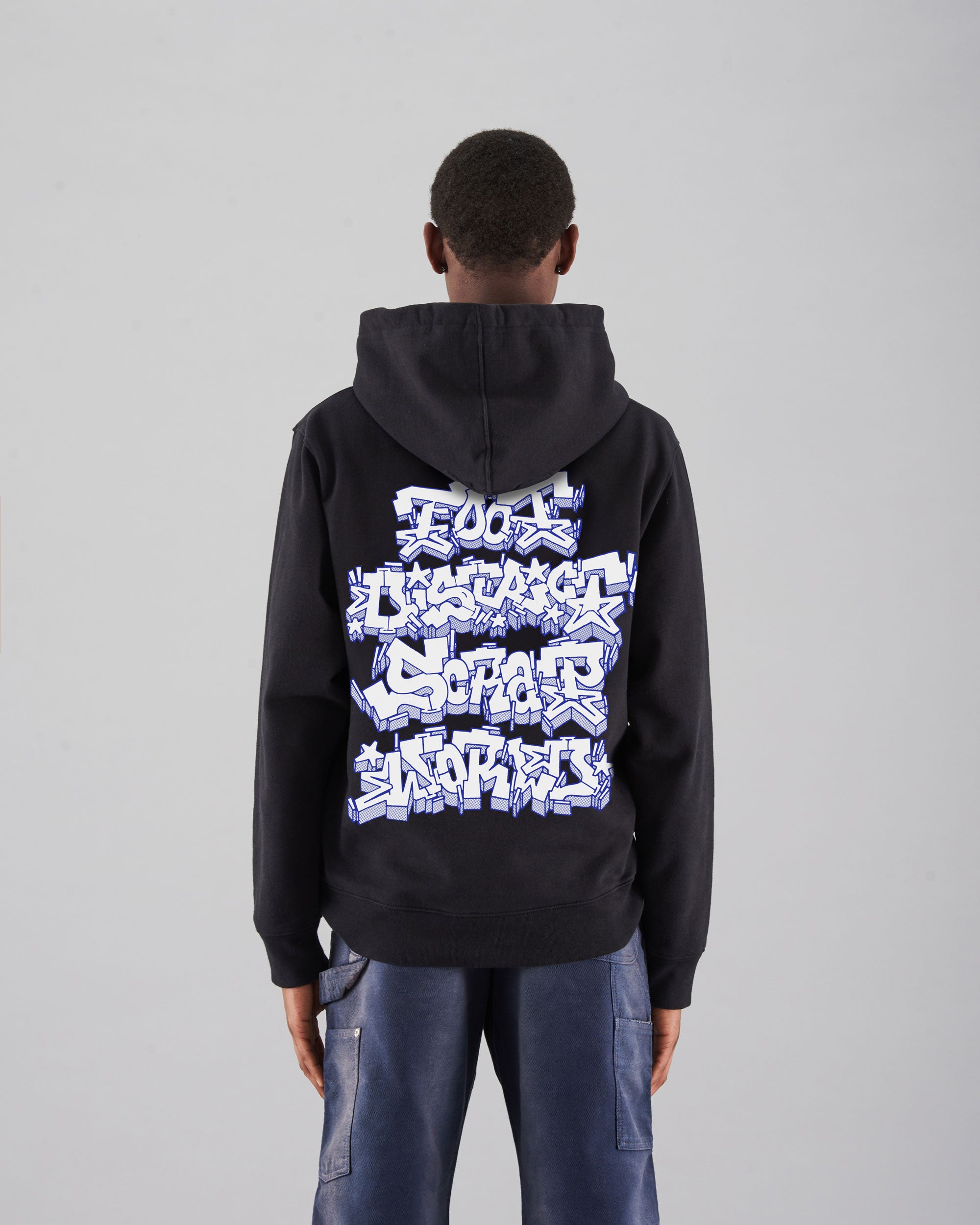 Sweatshirts X ScrapWorld FOOTDISTRICT x ScrapWorld Logo Unisex Hoodie Unisex Hoodie - FDSWHLOGO-BLACK