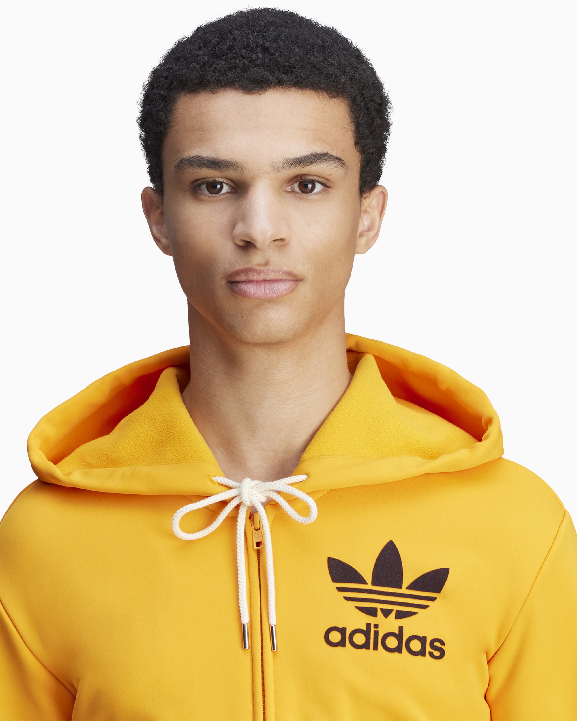 Sweatshirts X Wales Bonner adidas Originals x Wales Bonner Men's Track Hoodie Men's Zip-Up Sweatshirt - JJ2938
