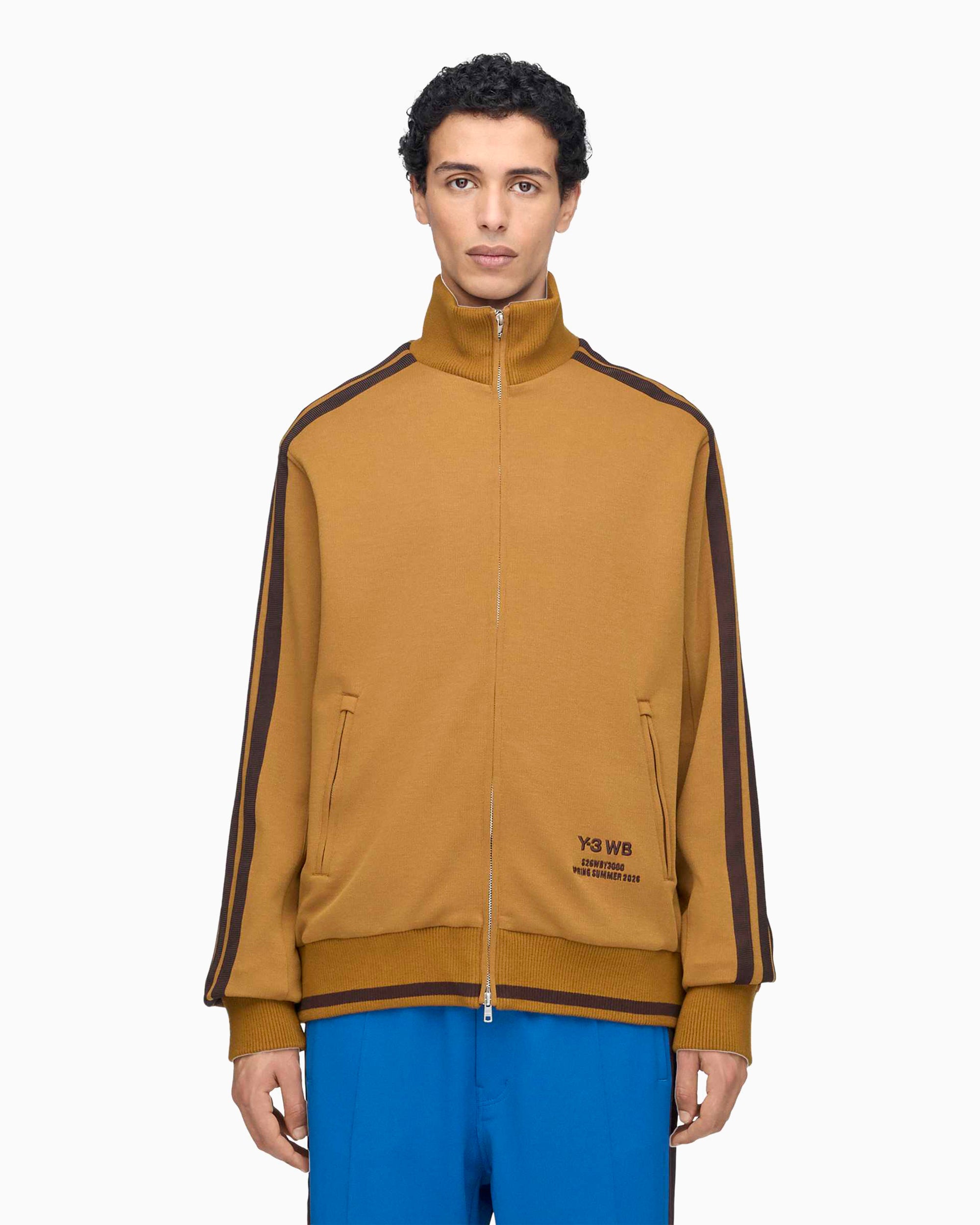 Y-3 x Wales Bonner Logo Men's Zip-Up Sweatshirt