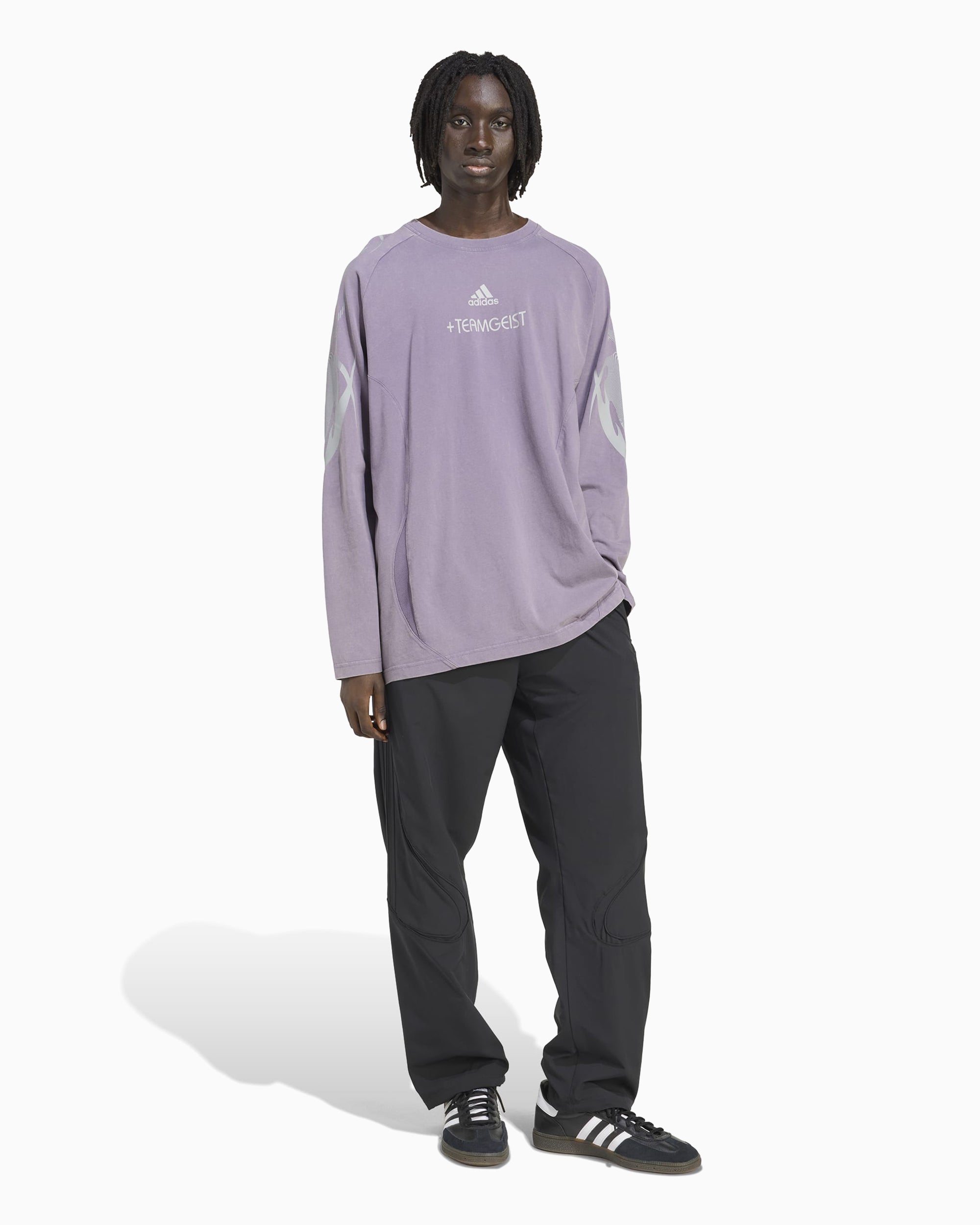新品XL Adidas ADILENIUMゲームシャツ　IW3643 adidas Adilenium Oversized Long Sleeve Jersey 'White' IW3643