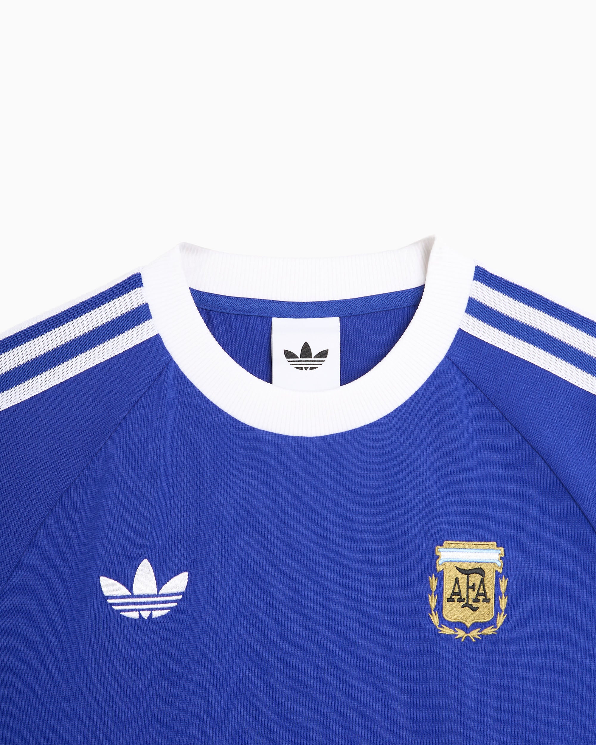 T-Shirts adidas Originals Argentina Football Logo Slim Men's T-Shirt - JZ6307