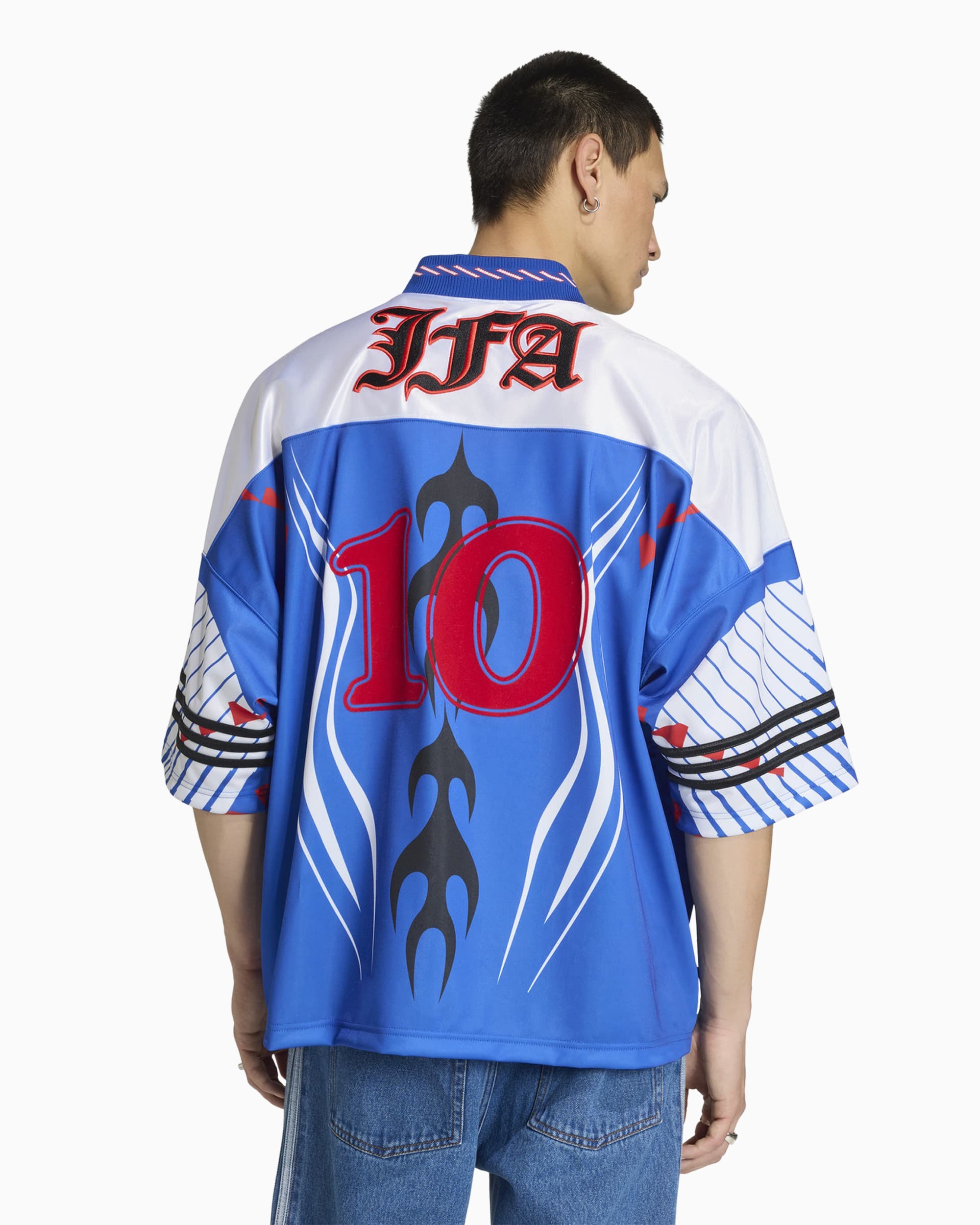 T-Shirts adidas Originals Bringback Remixed "Japan" Logo Half-Sleeved Oversize Men's Jersey T-Shirt - KD5984